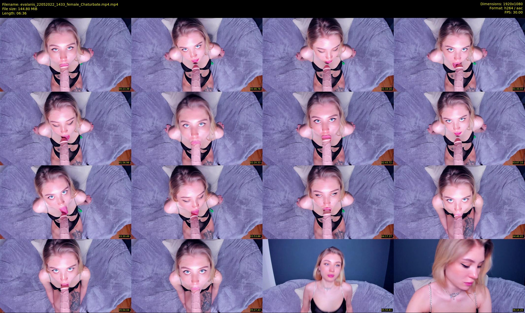 evalanis — 7 minute Chaturbate couple cam show recording, 1080p, May 22, 2022