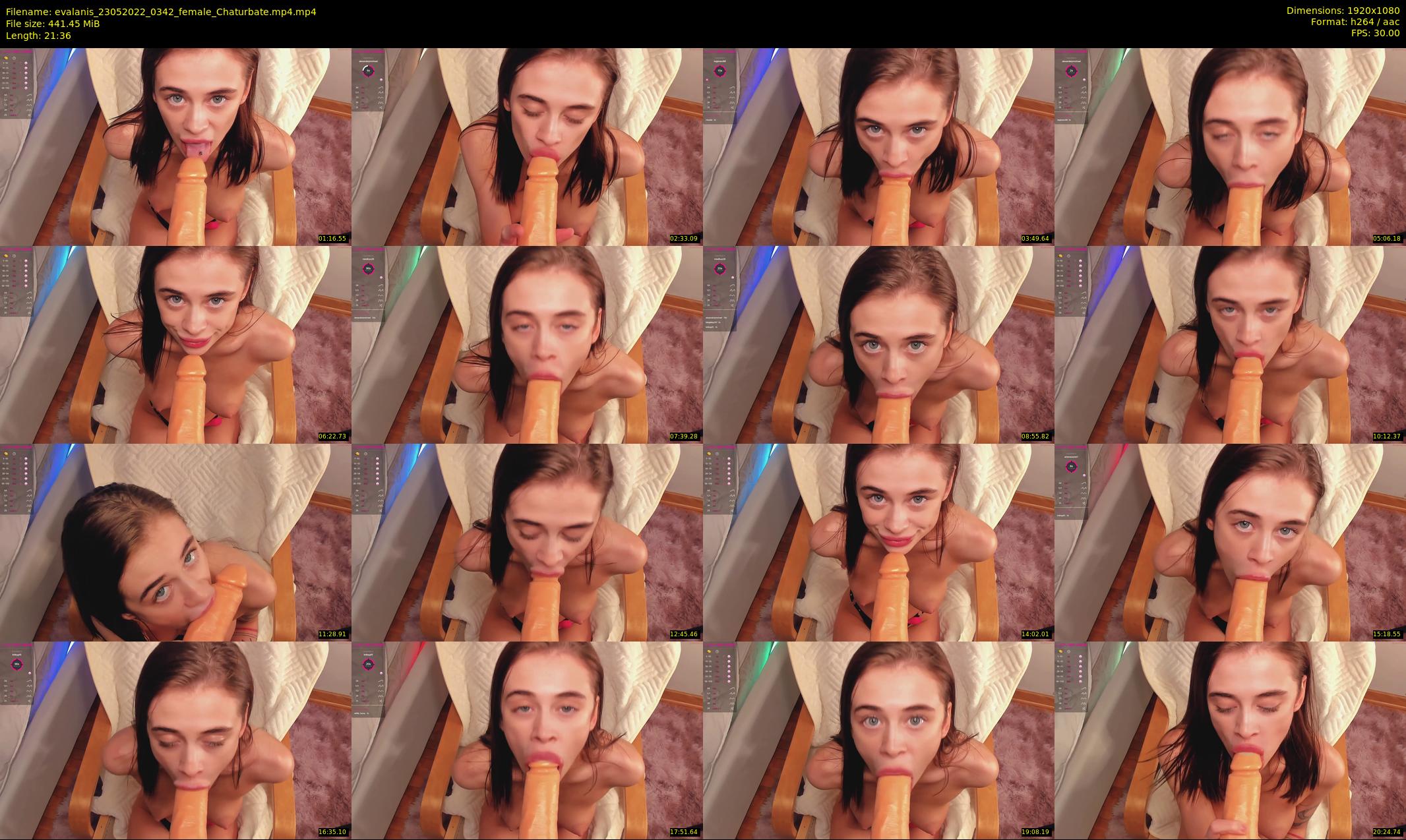 evalanis — 22 minute Chaturbate couple cam show recording, 1080p, May 23, 2022