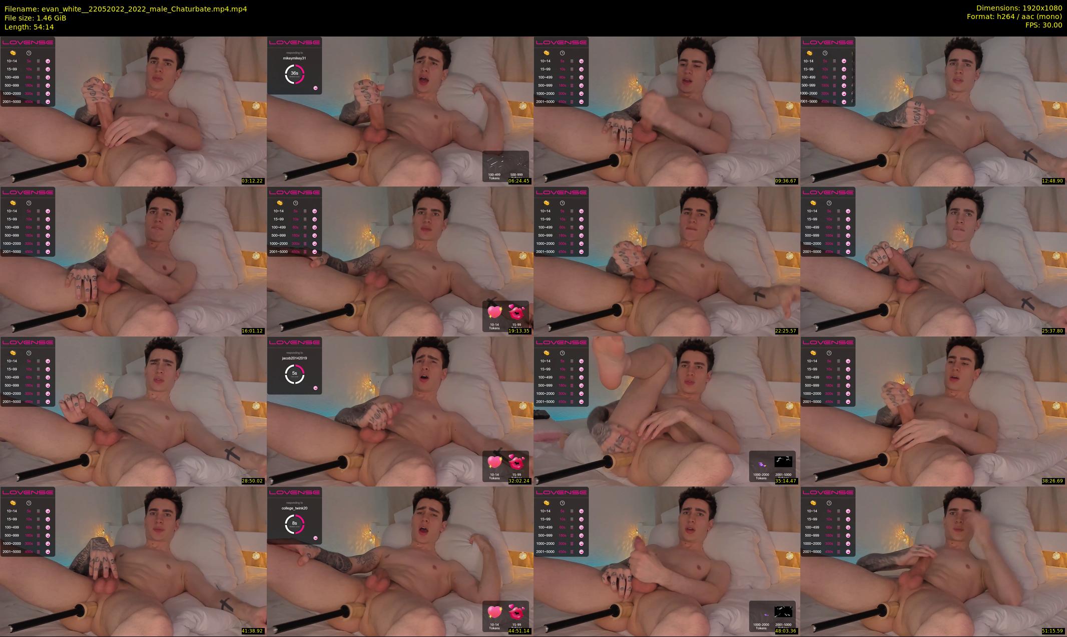 evan_white_ — 55 minute Chaturbate male cam show recording, 1080p, May 22, 2022