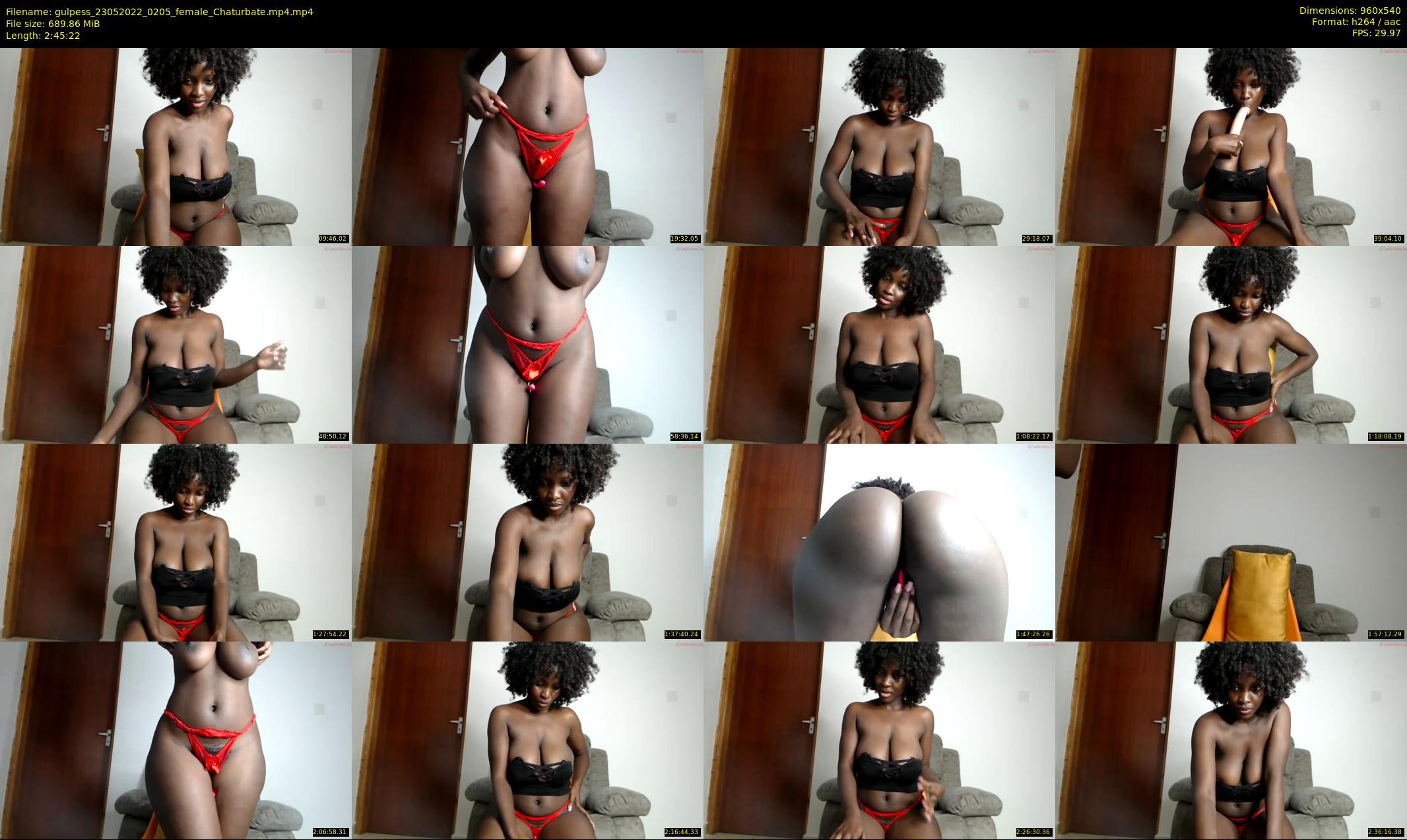 gulpess — 166 minute Chaturbate female cam show recording, 480p, May 23, 2022