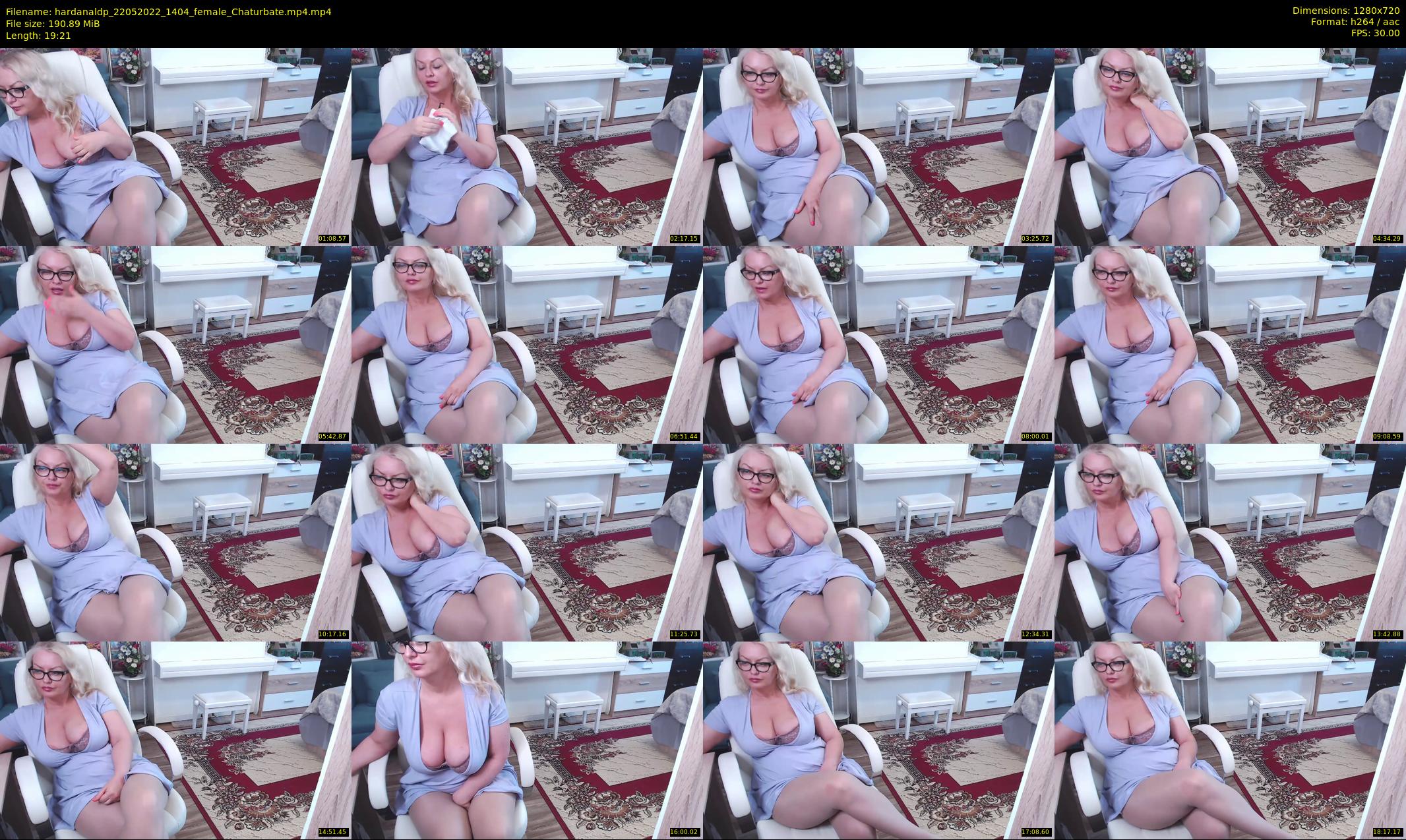 hardanaldp — 20 minute Chaturbate female cam show recording, 720p, May 22, 2022