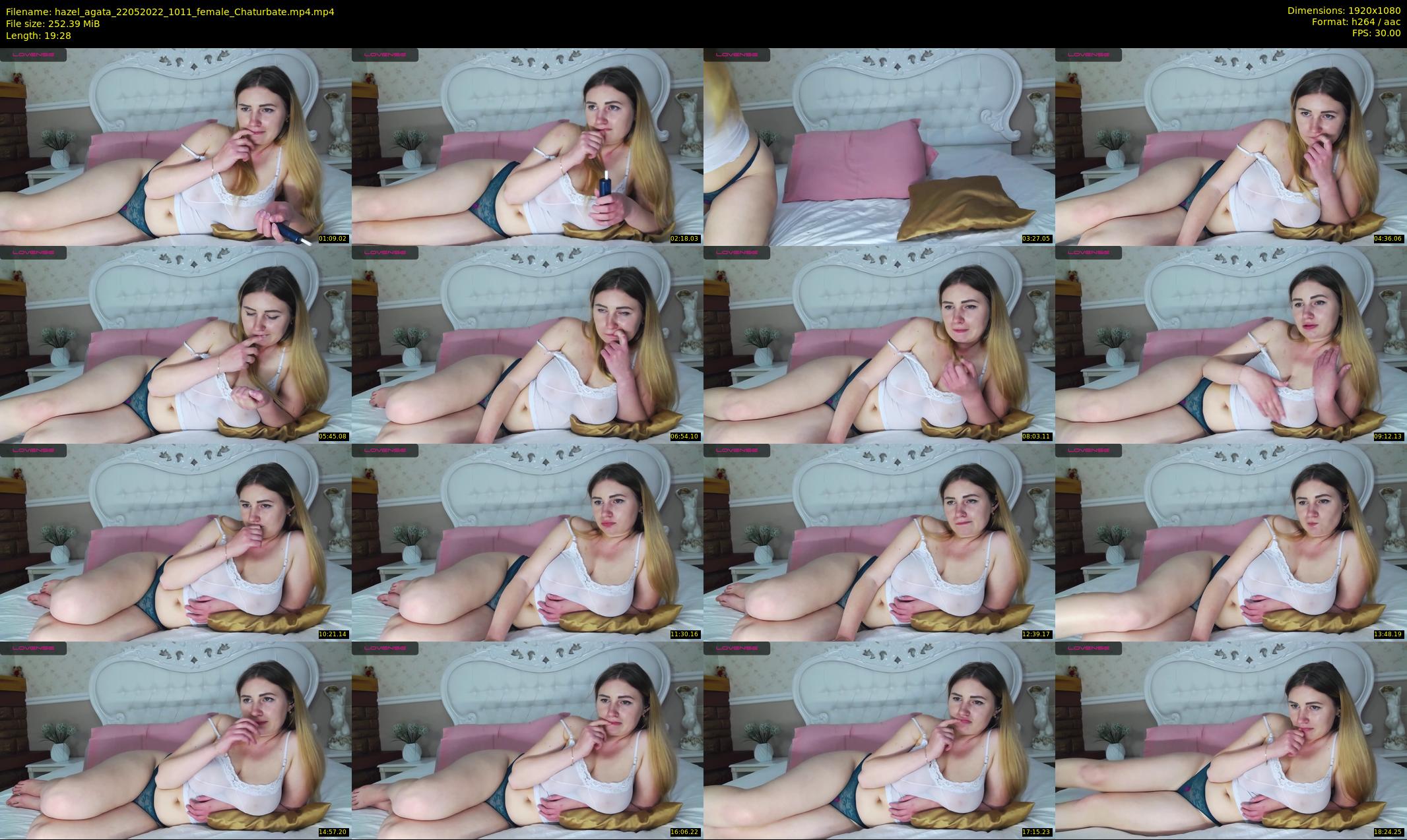 hazel_agata — 20 minute Chaturbate female cam show recording, 1080p, May 22, 2022