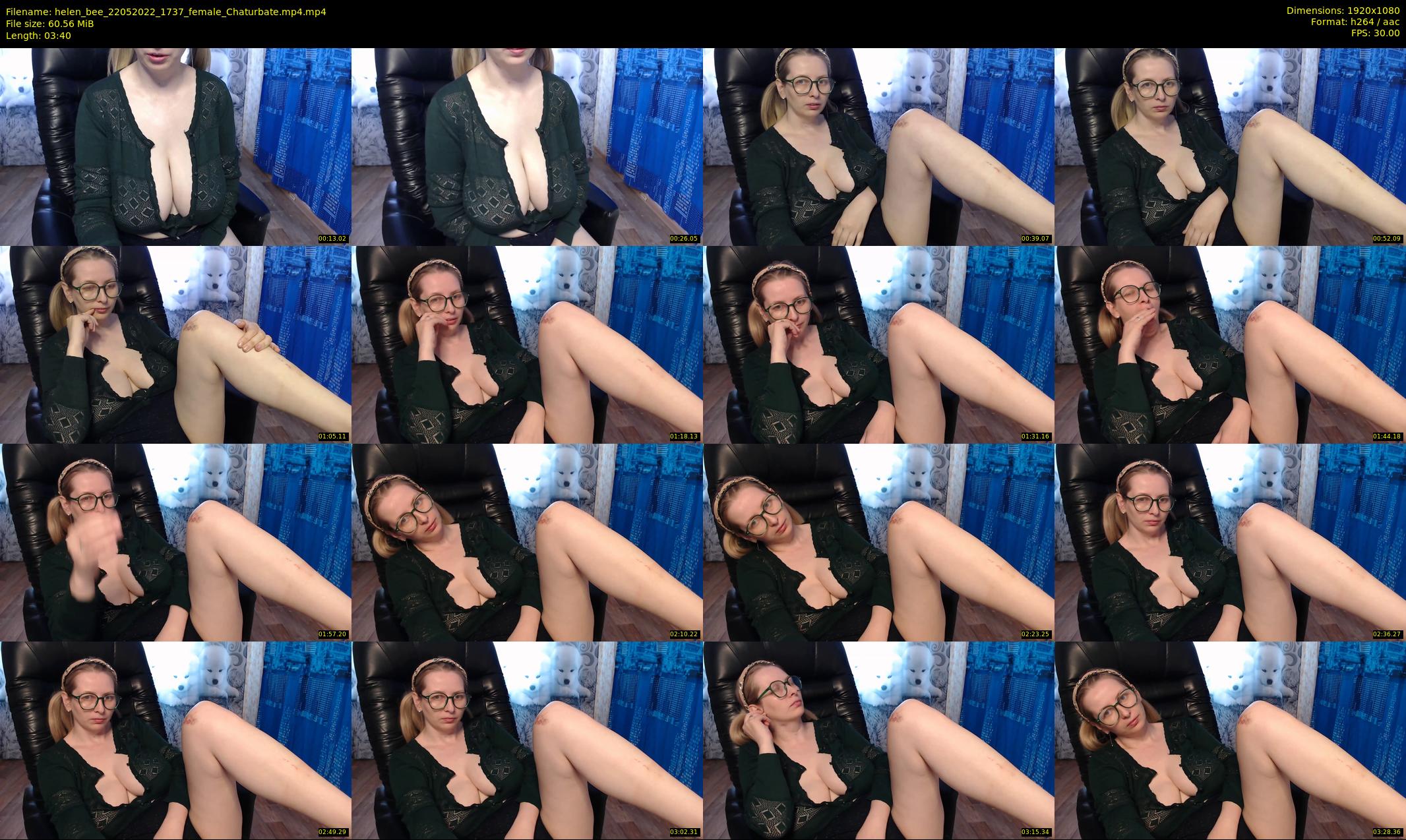 helen_bee — 4 minute Chaturbate female cam show recording, 1080p, May 22, 2022