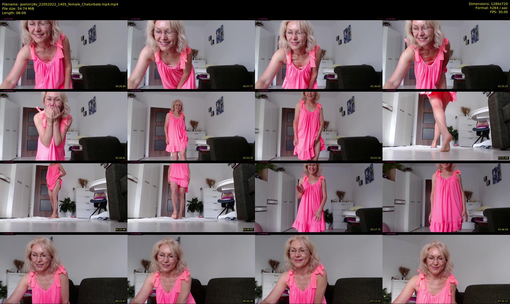 jasmin18v — 9 minute Chaturbate female cam show recording, 720p, May 22, 2022