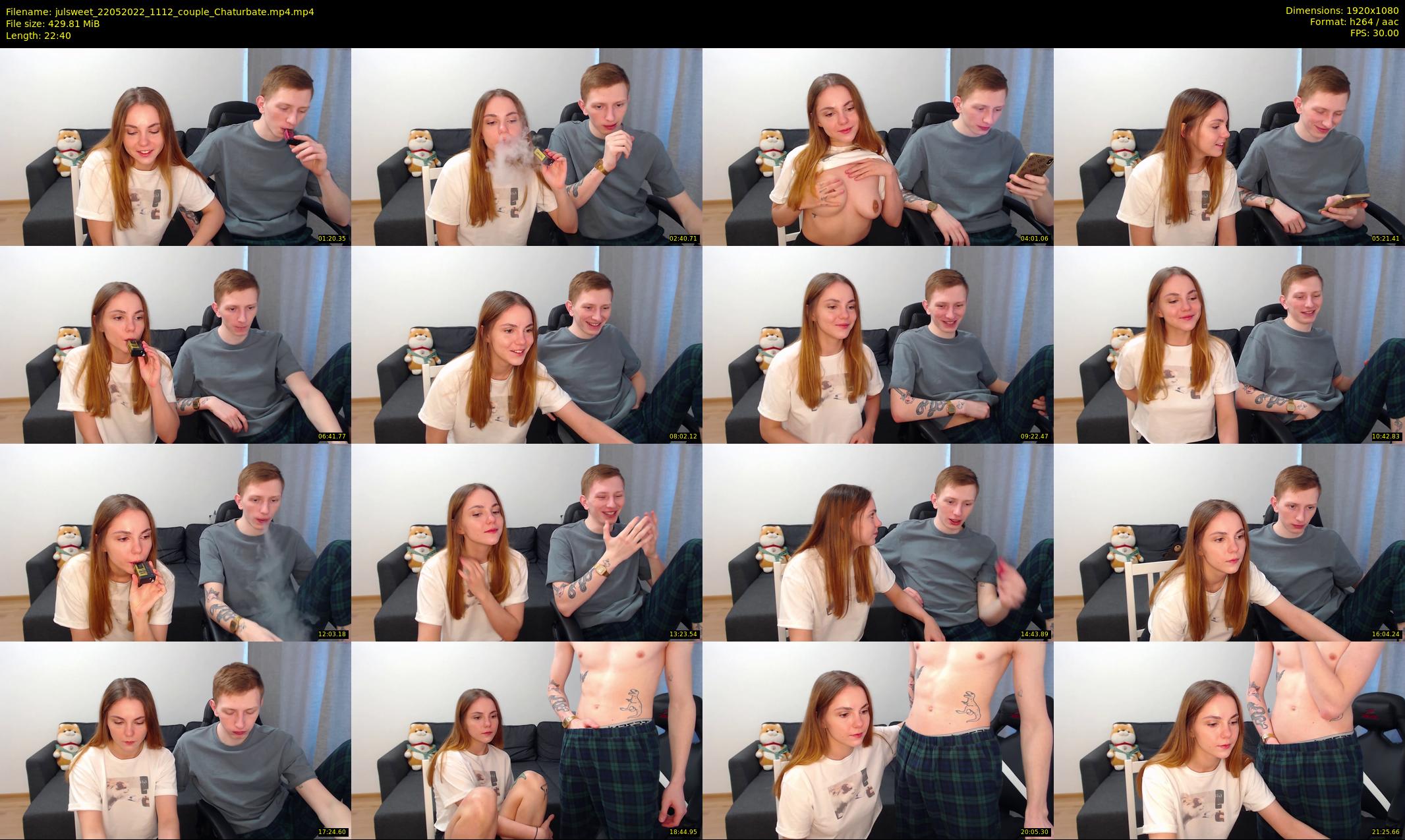 julsweet — 23 minute Chaturbate male cam show recording, 1080p, May 22, 2022