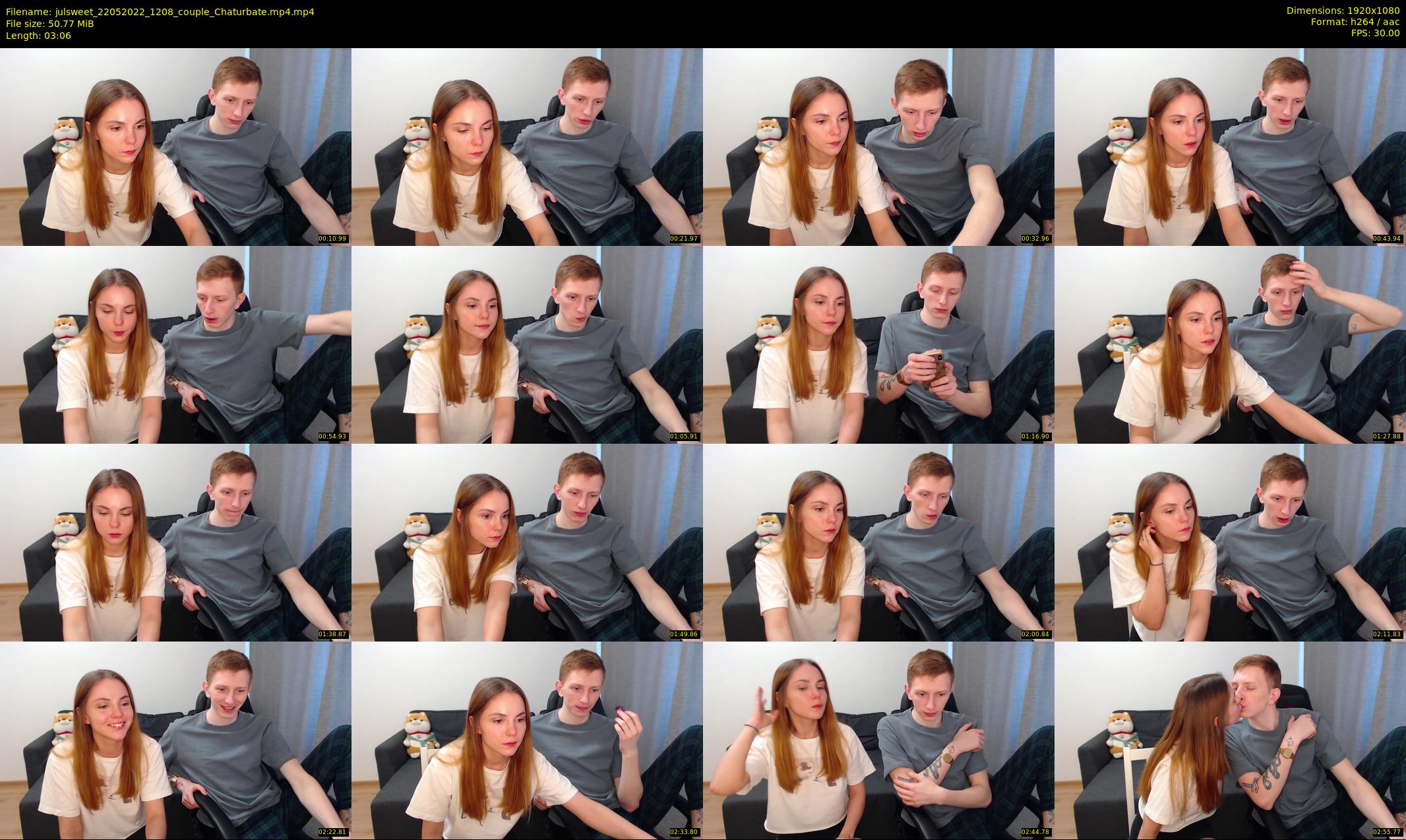 julsweet — 4 minute Chaturbate male cam show recording, 1080p, May 22, 2022