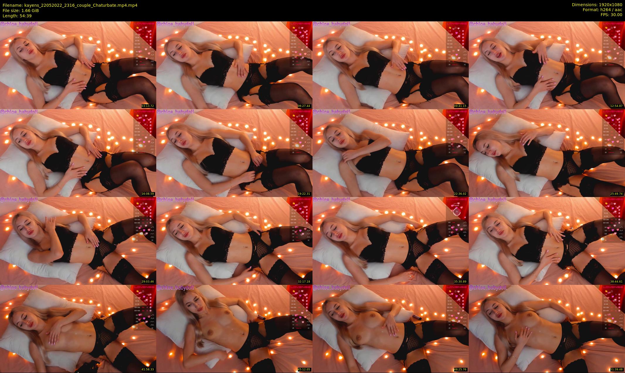 kayens — 55 minute Chaturbate couple cam show recording, 1080p, May 22, 2022