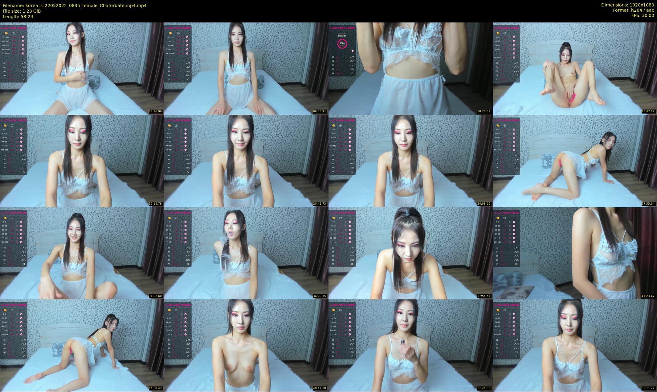 korea_s — 59 minute Chaturbate female cam show recording, 1080p, May 22, 2022