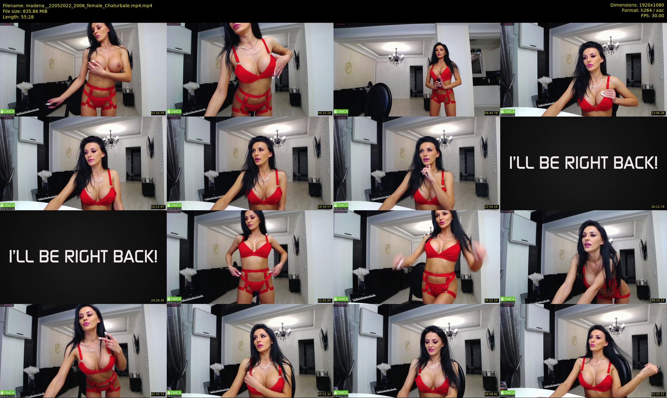 madena_ — 56 minute Chaturbate female cam show recording, 1080p, May 22, 2022