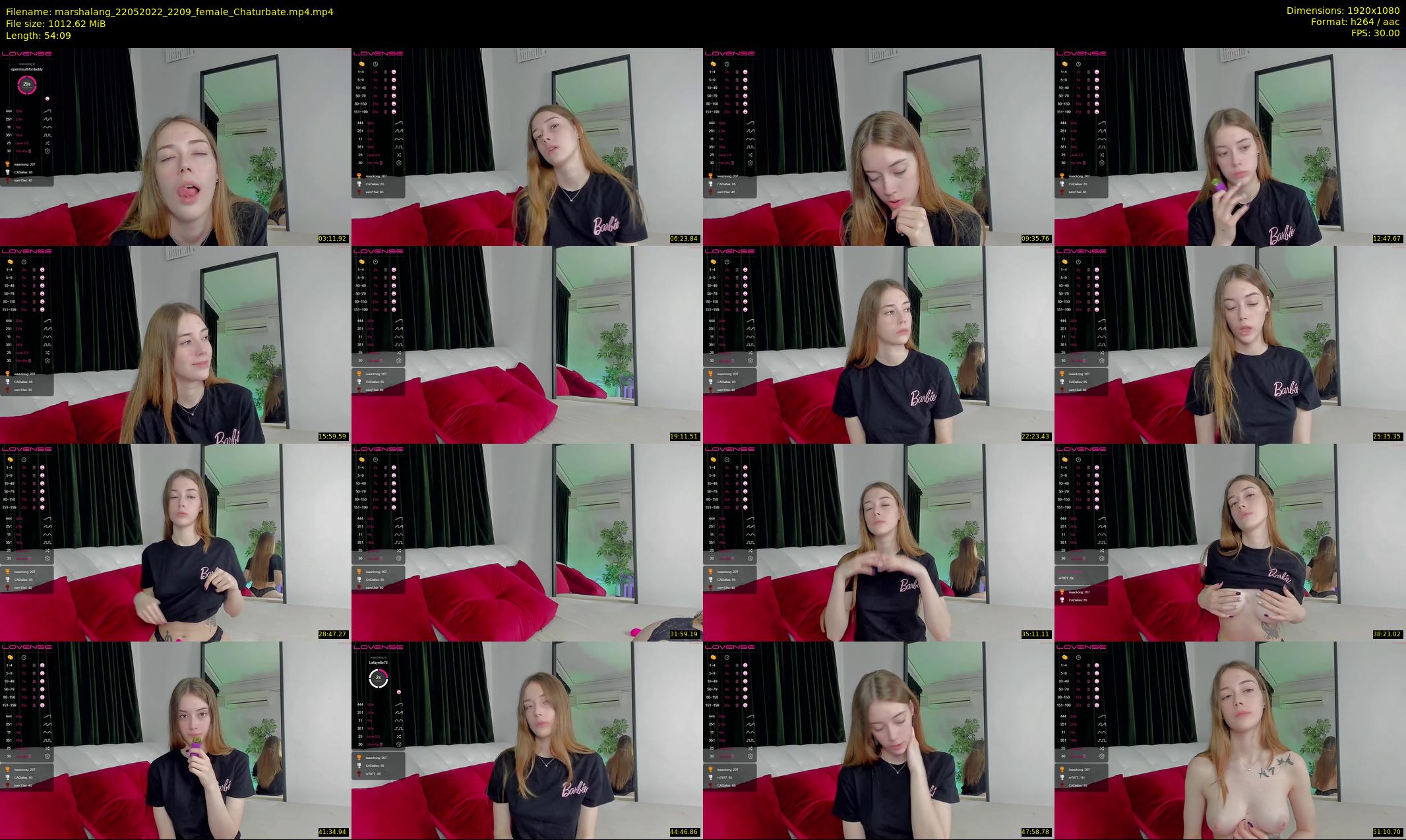 marshalang — 55 minute Chaturbate couple cam show recording, 1080p, May 22, 2022