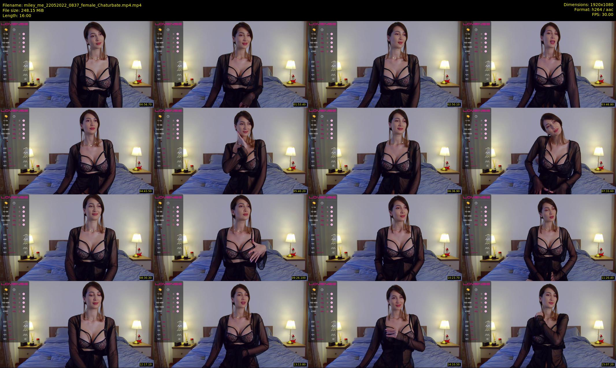 miley_me — 16 minute Chaturbate female cam show recording, 1080p, May 22, 2022