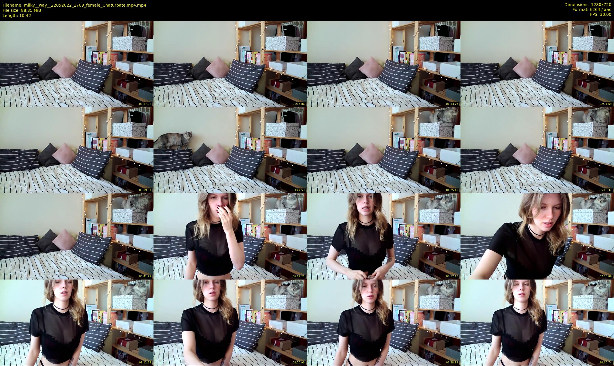 milky__way_ — 11 minute Chaturbate female cam show recording, 720p, May 22, 2022