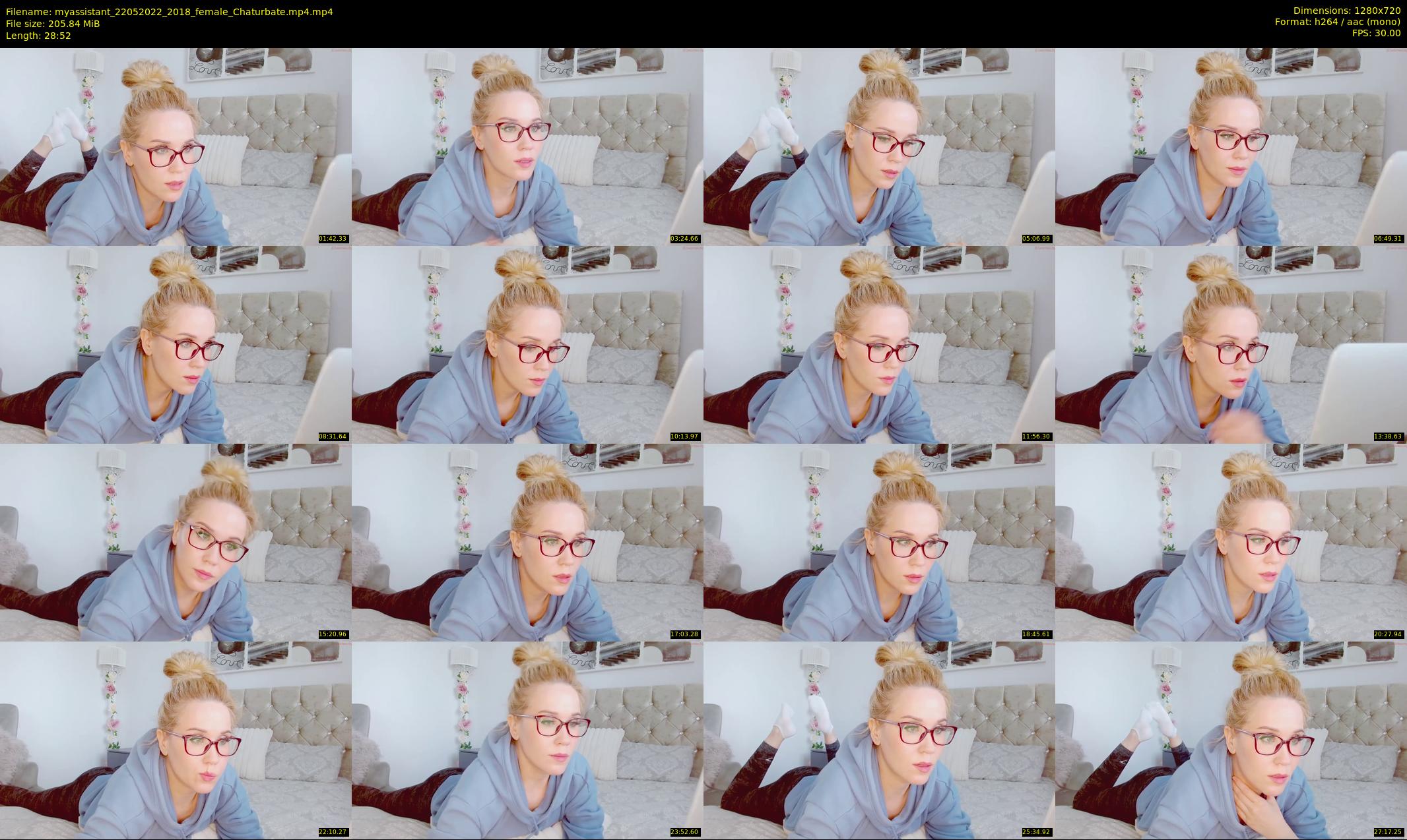 myassistant — 29 minute Chaturbate female cam show recording, 720p, May 22, 2022