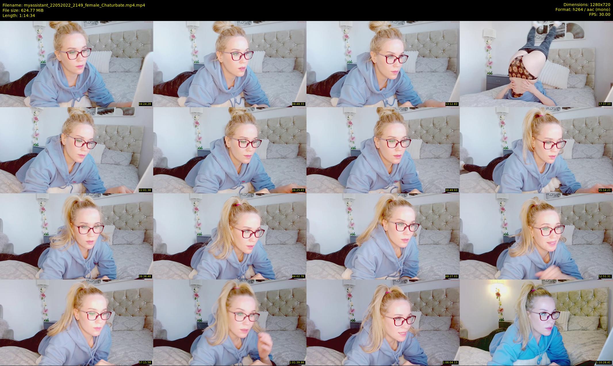 myassistant — 75 minute Chaturbate female cam show recording, 720p, May 22, 2022