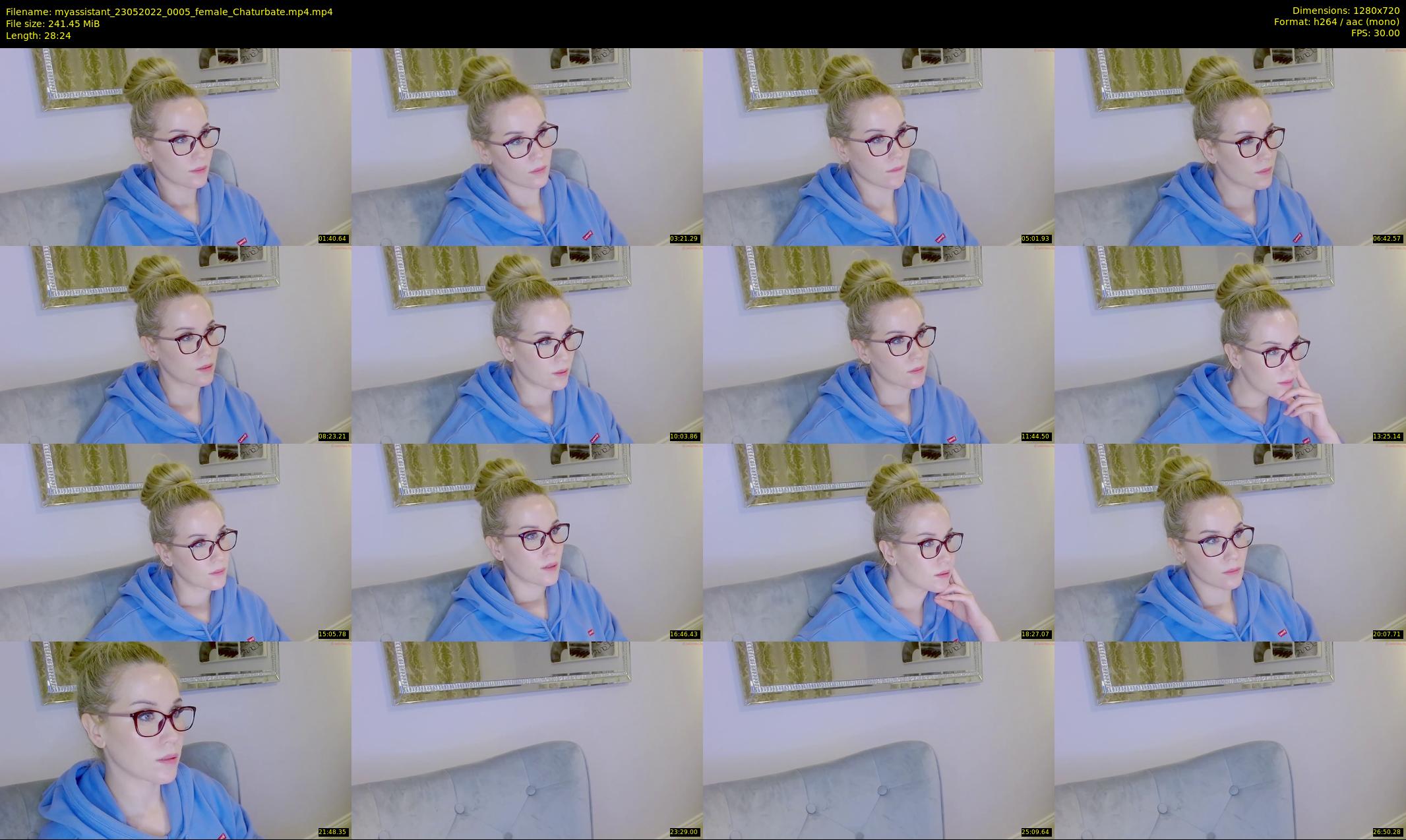 myassistant — 29 minute Chaturbate female cam show recording, 720p, May 23, 2022