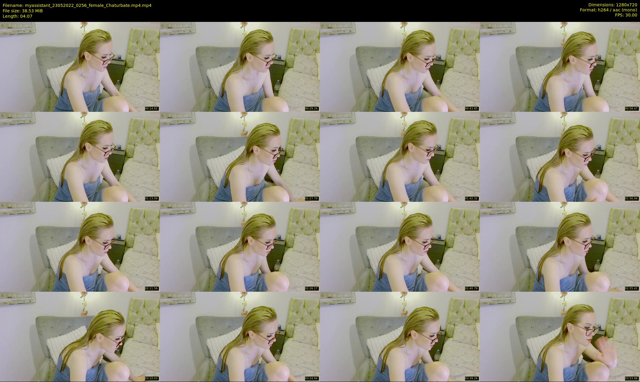 myassistant — 5 minute Chaturbate female cam show recording, 720p, May 23, 2022