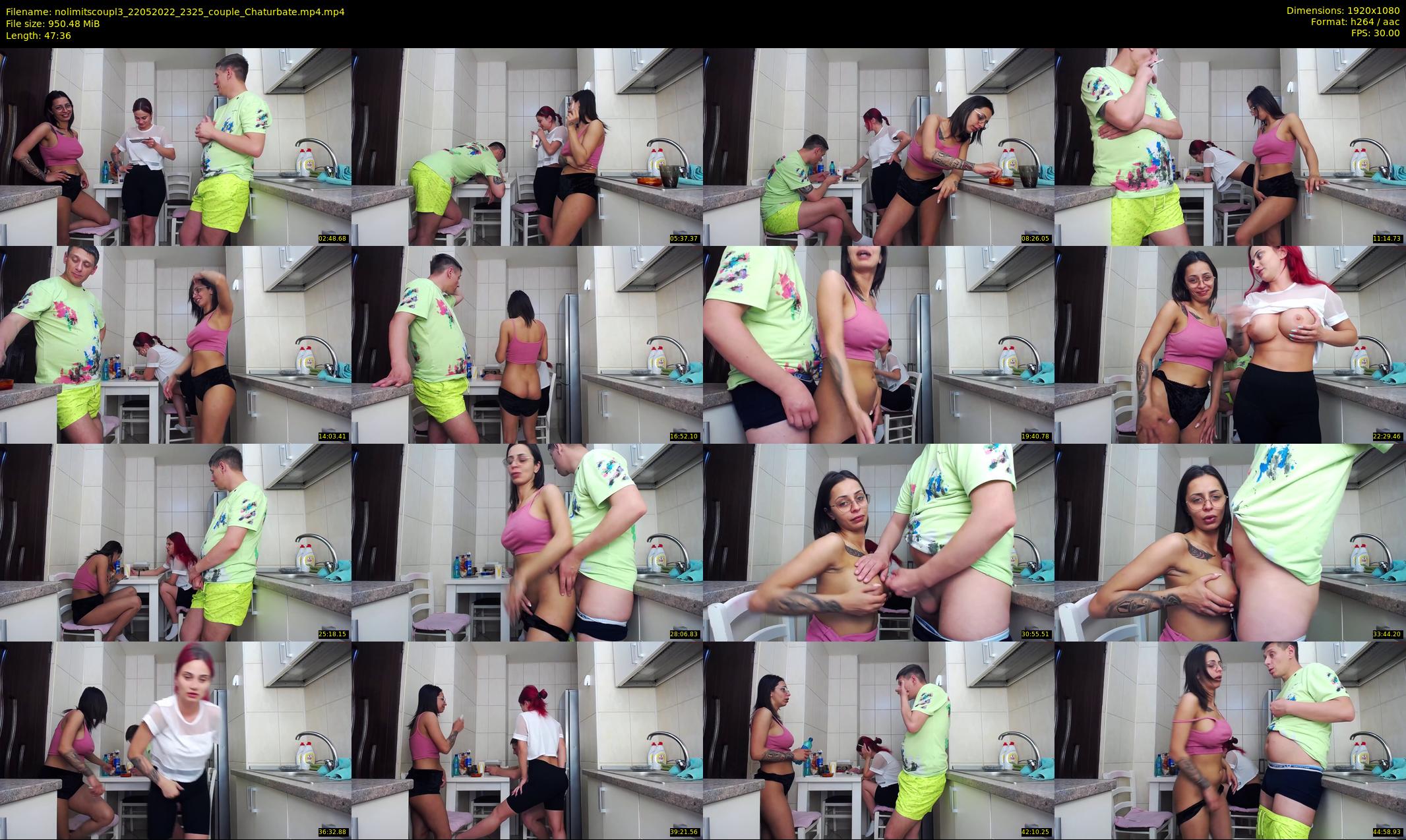 nolimitscoupl3 — 48 minute Chaturbate couple cam show recording, 1080p, May 22, 2022