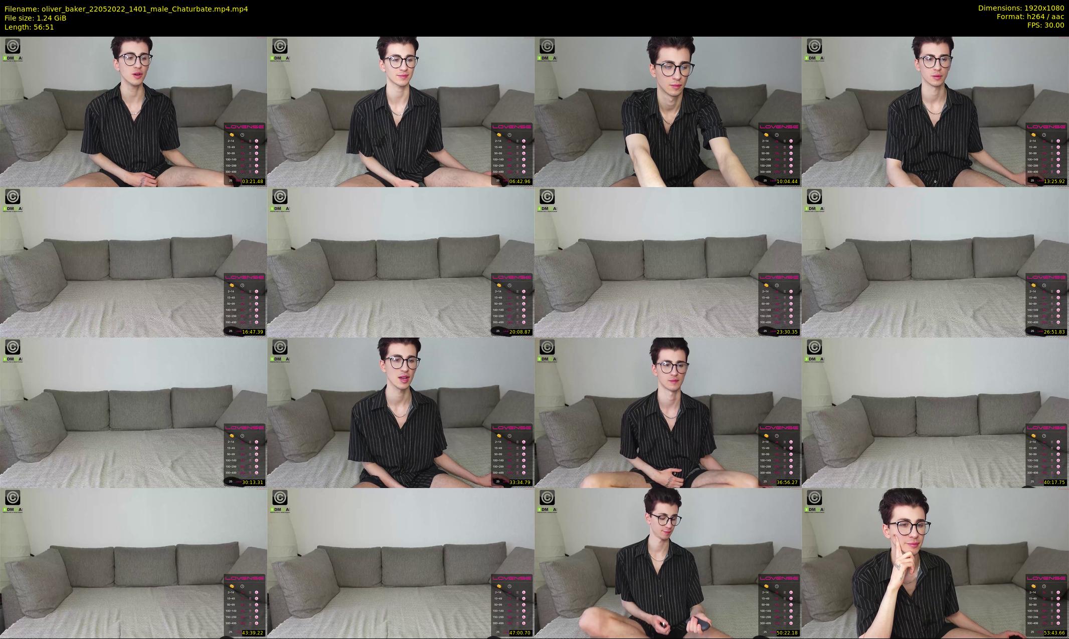 oliver_baker — 57 minute Chaturbate male cam show recording, 1080p, May 22, 2022