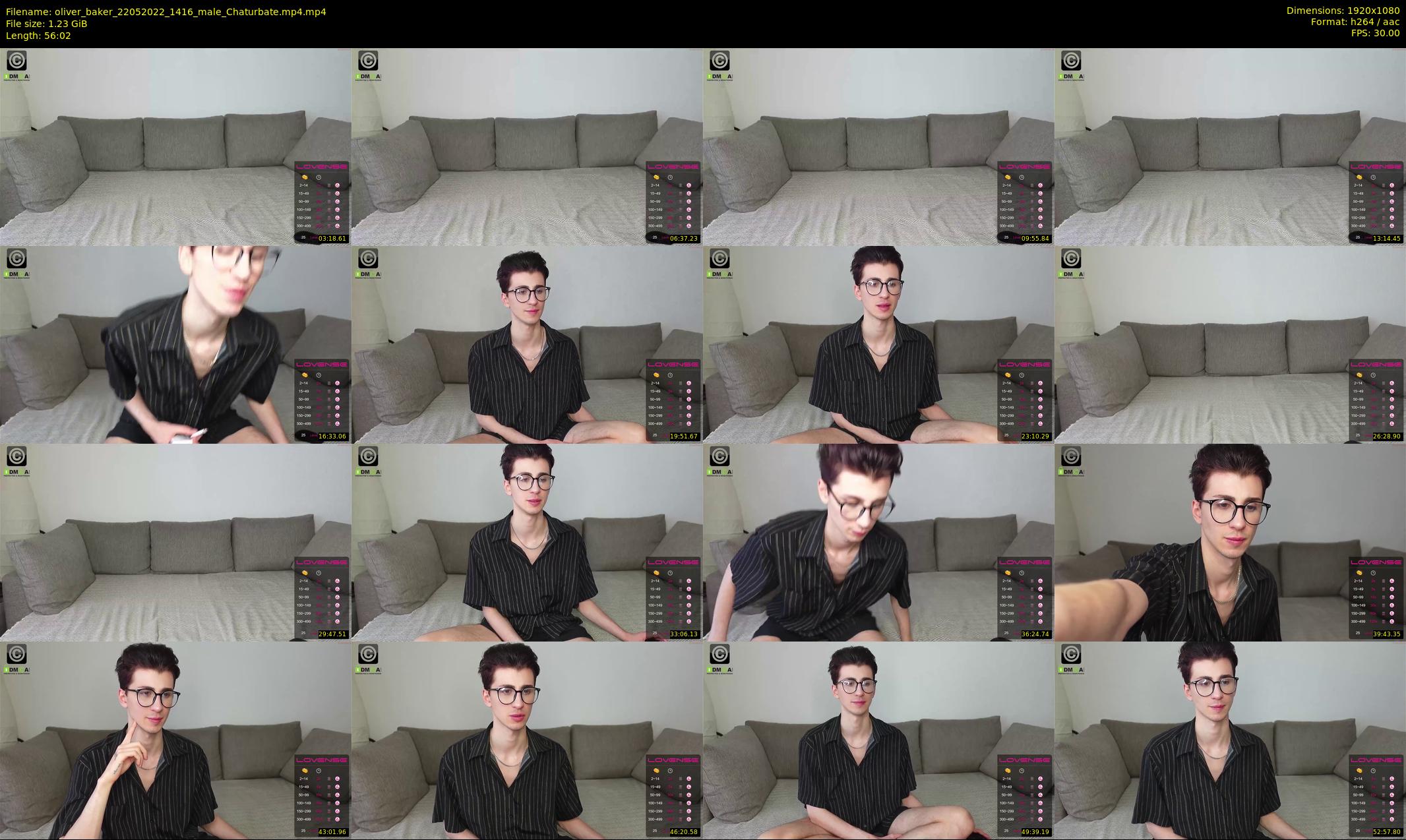 oliver_baker — 57 minute Chaturbate male cam show recording, 1080p, May 22, 2022