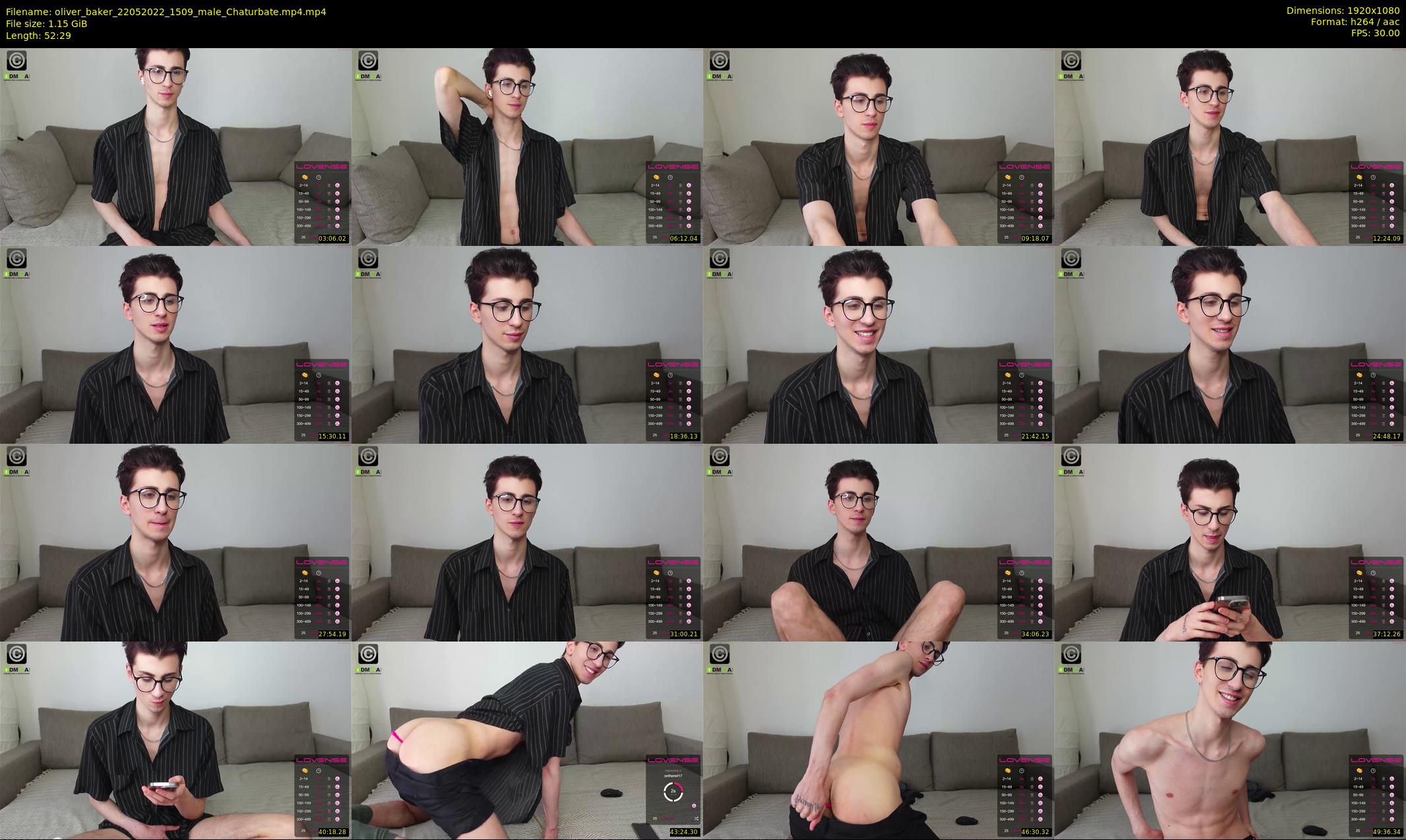 oliver_baker — 53 minute Chaturbate male cam show recording, 1080p, May 22, 2022