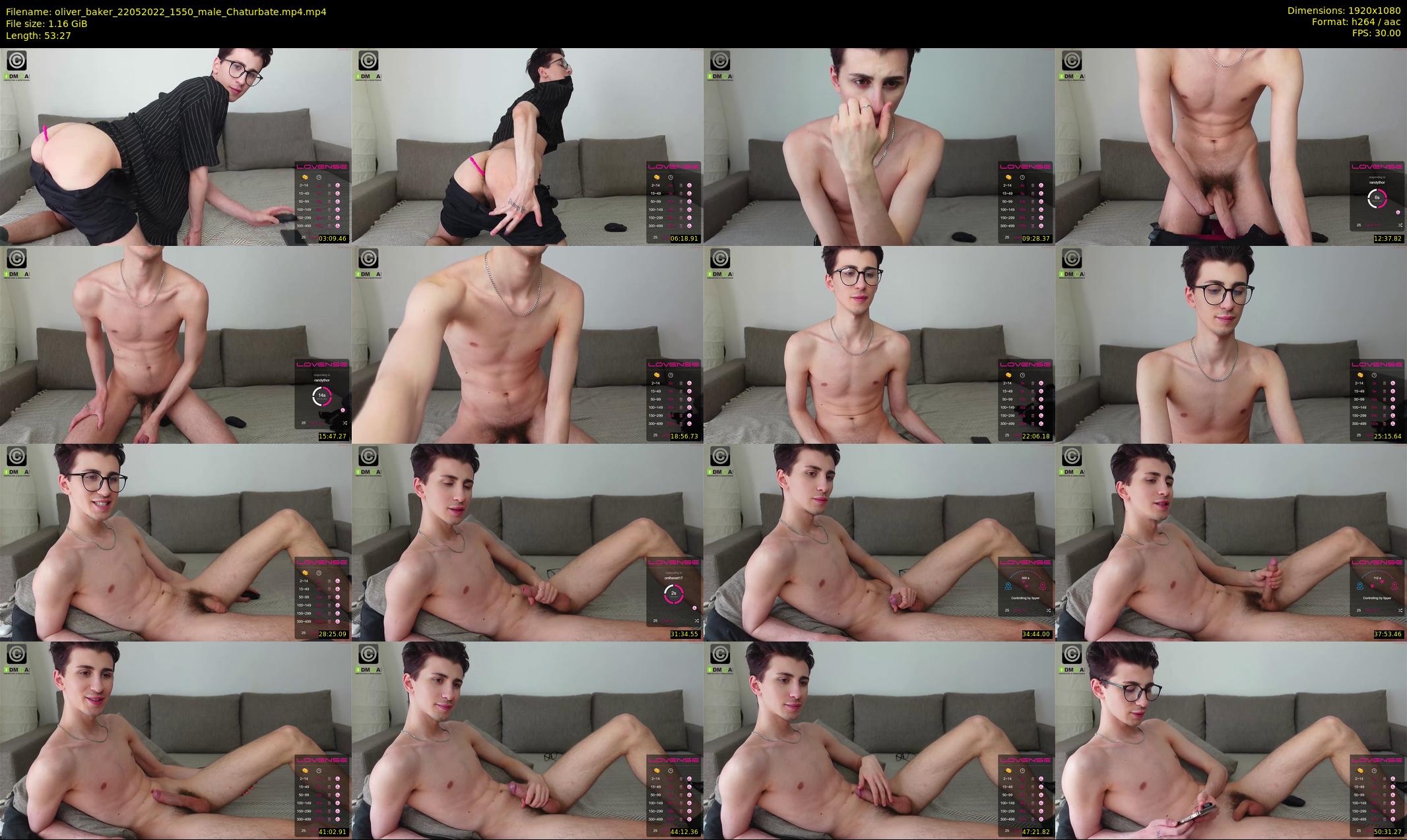 oliver_baker — 54 minute Chaturbate male cam show recording, 1080p, May 22, 2022