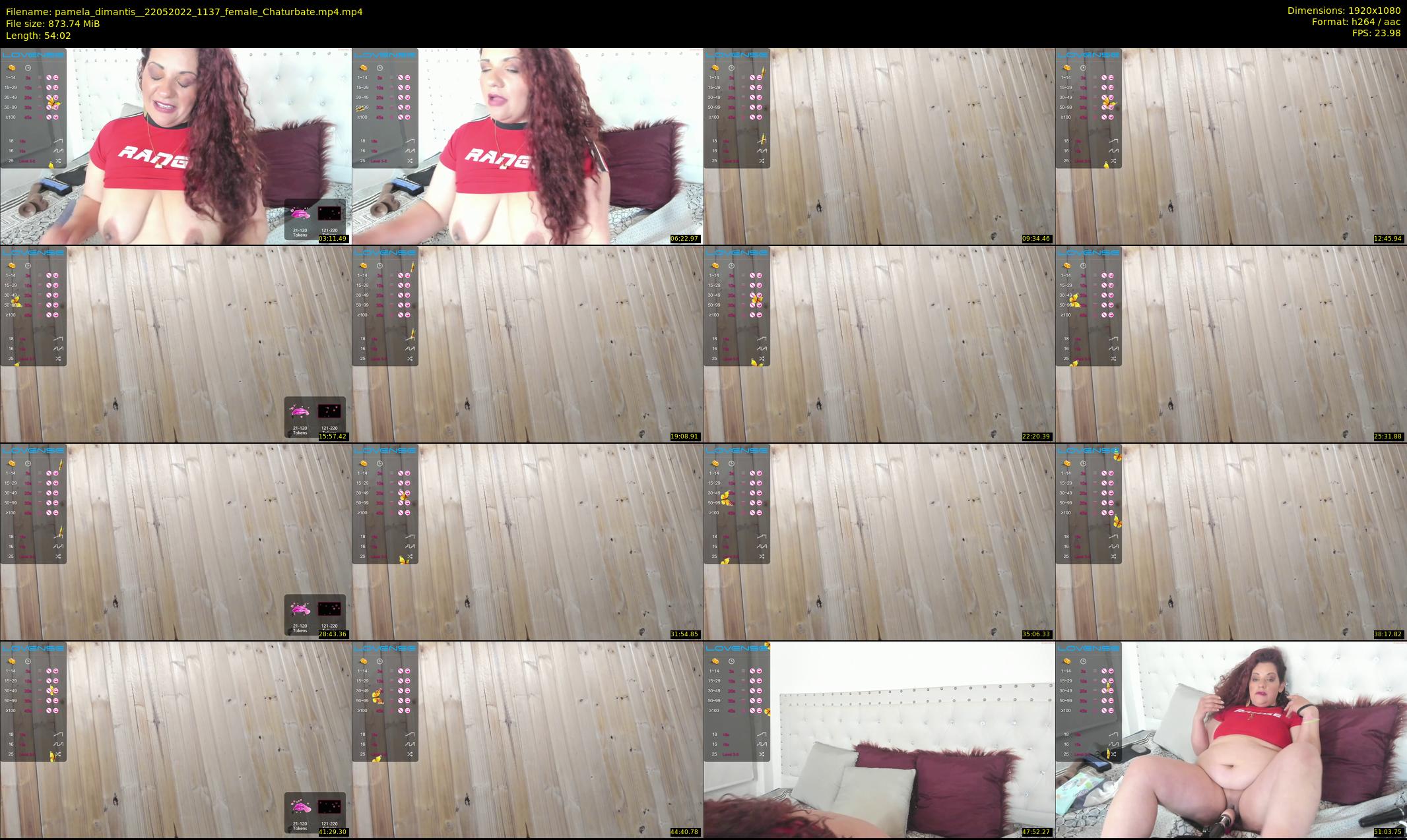 pamela_dimantis_ — 55 minute Chaturbate female cam show recording, 1080p, May 22, 2022