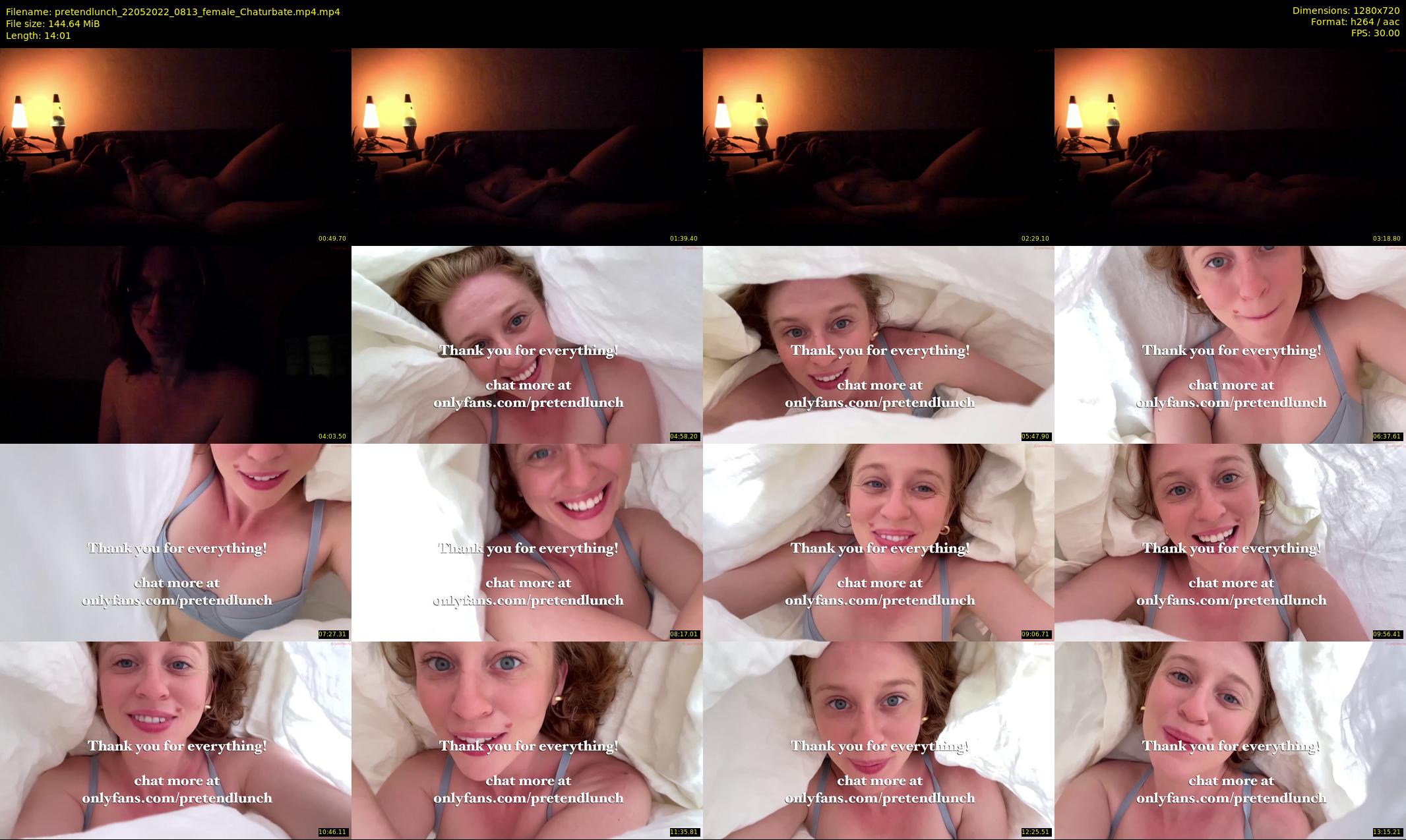 pretendlunch — 15 minute Chaturbate couple cam show recording, 720p, May 22, 2022