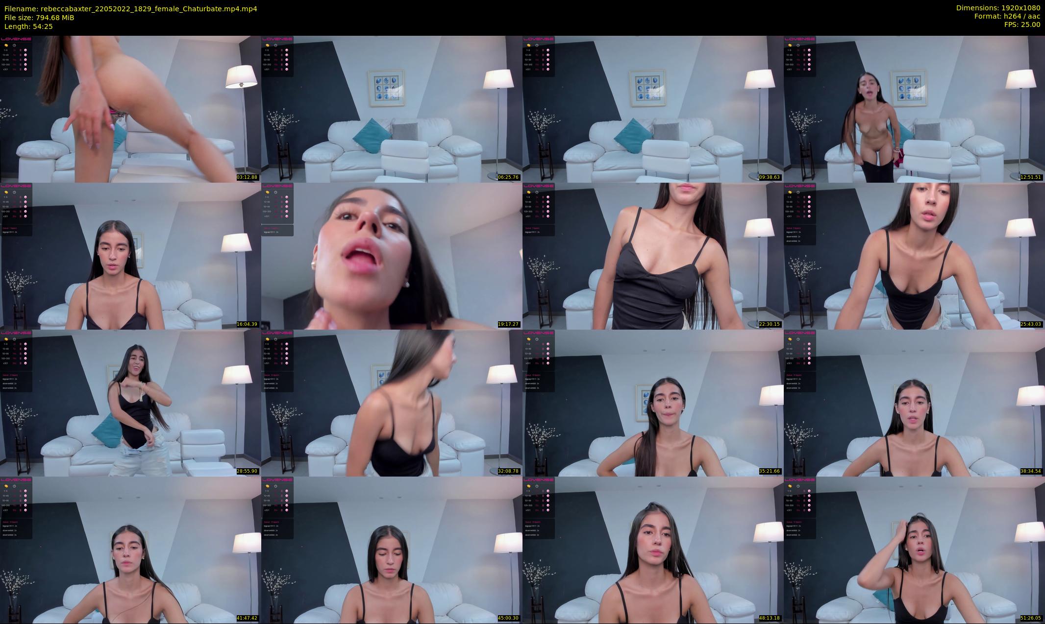 rebeccabaxter — 55 minute Chaturbate female cam show recording, 1080p, May 22, 2022