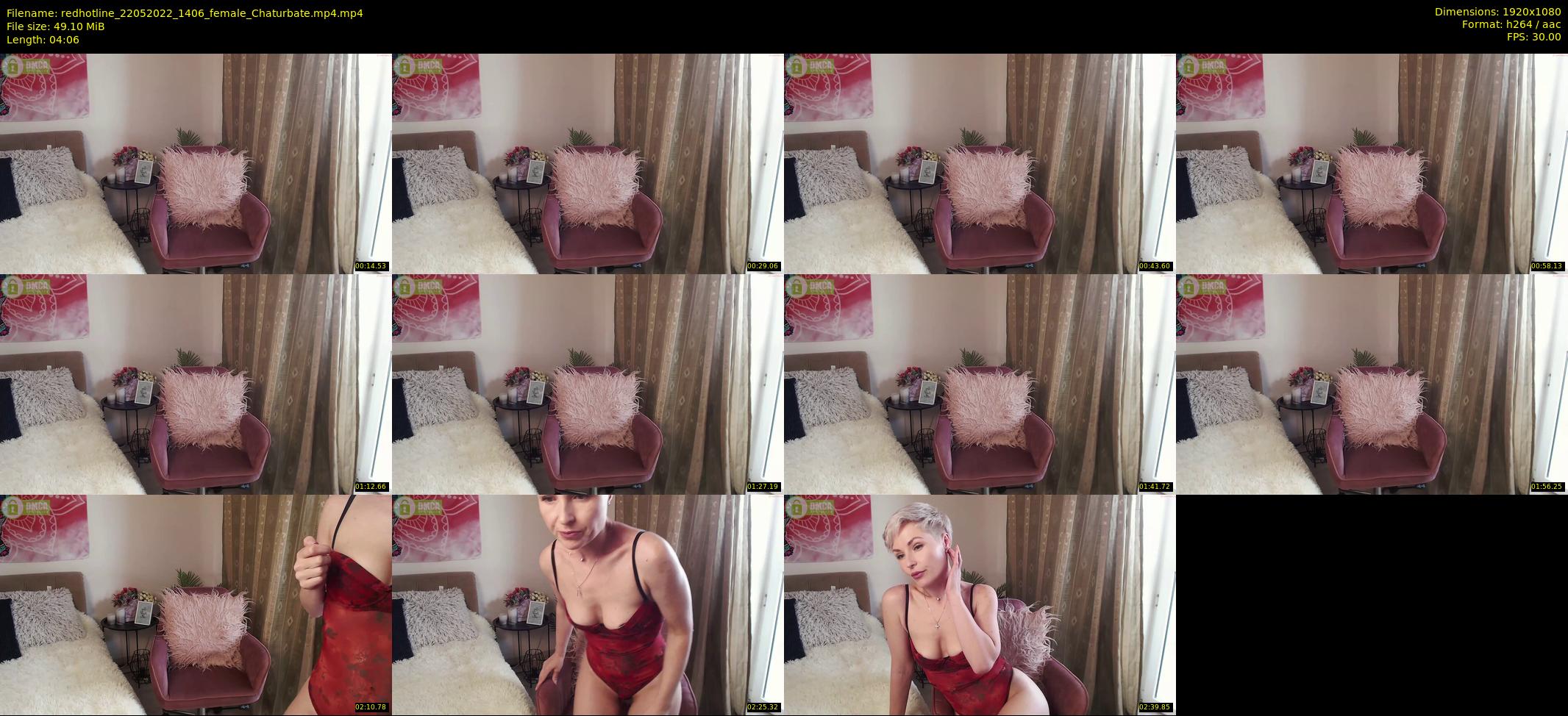 redhotline — 5 minute Chaturbate female cam show recording, 1080p, May 22, 2022