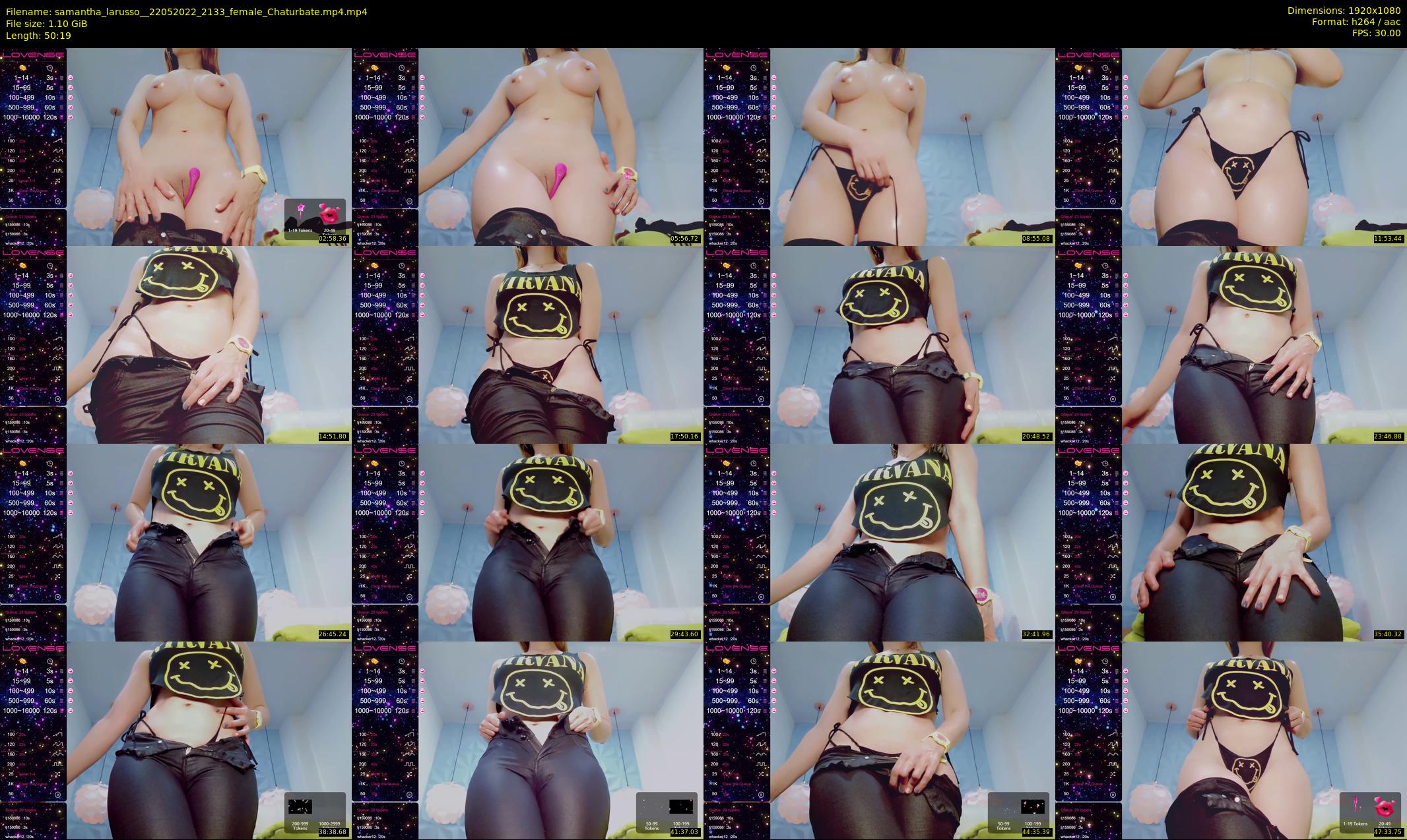samantha_larusso_ — 51 minute Chaturbate couple cam show recording, 1080p, May 22, 2022