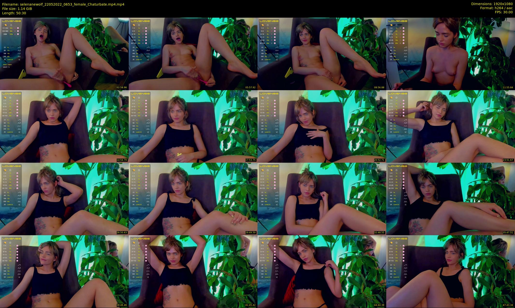 selenanewolf — 51 minute Chaturbate couple cam show recording, 1080p, May 22, 2022