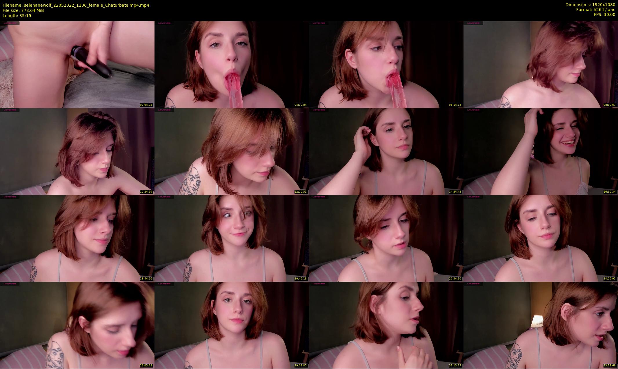 selenanewolf — 36 minute Chaturbate couple cam show recording, 1080p, May 22, 2022