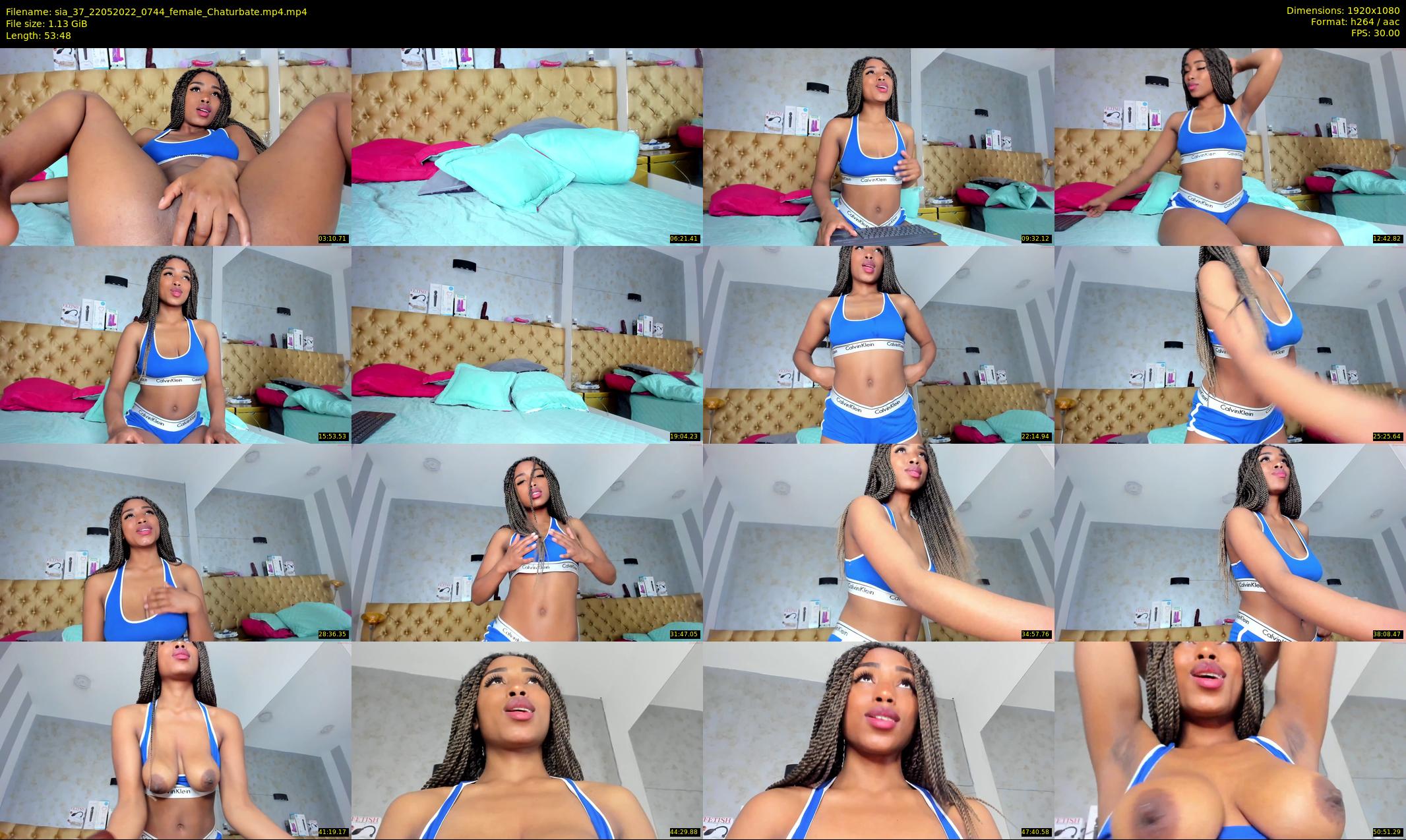 sia_37 — 54 minute Chaturbate female cam show recording, 1080p, May 22, 2022