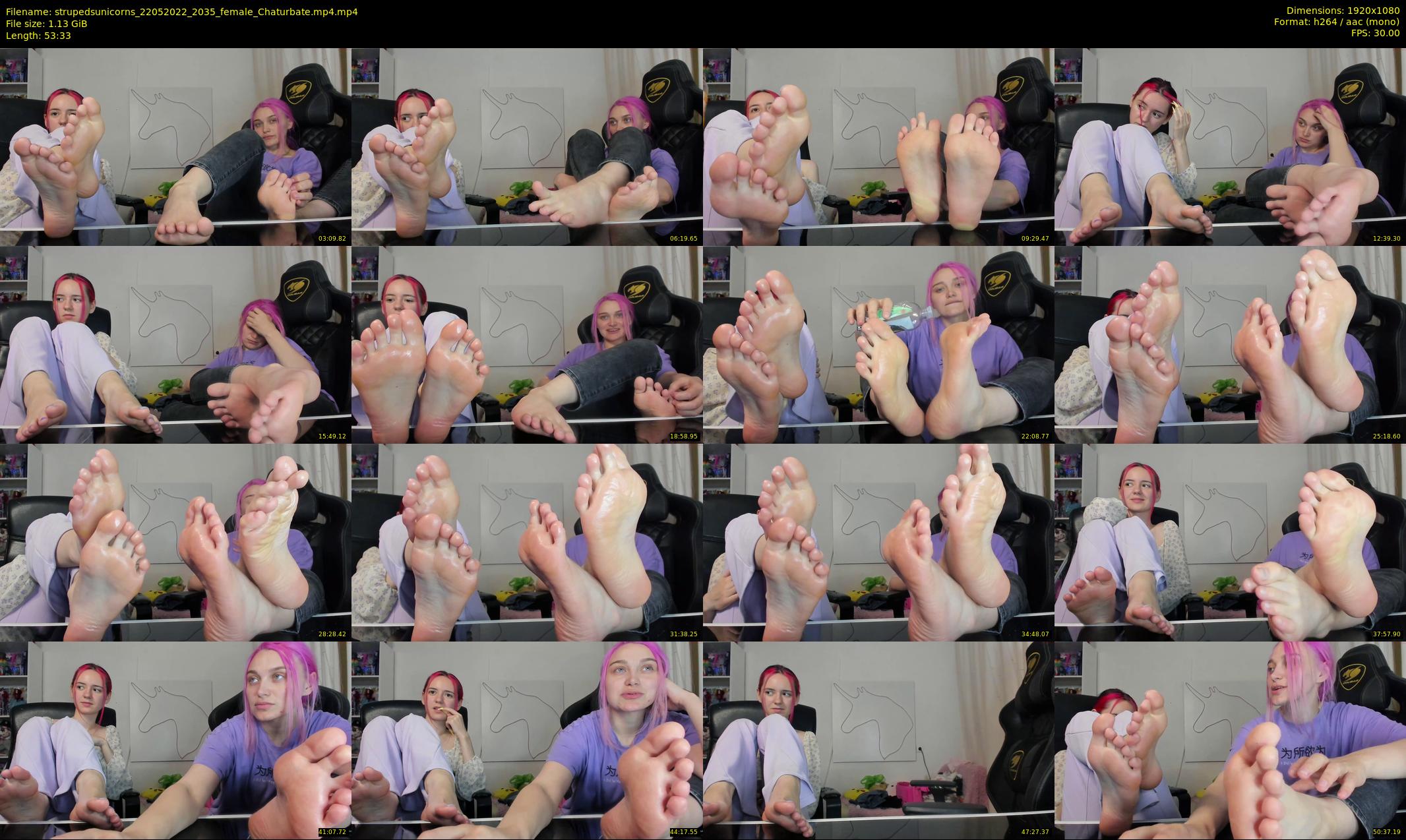 strupedsunicorns — 54 minute Chaturbate couple cam show recording, 1080p, May 22, 2022