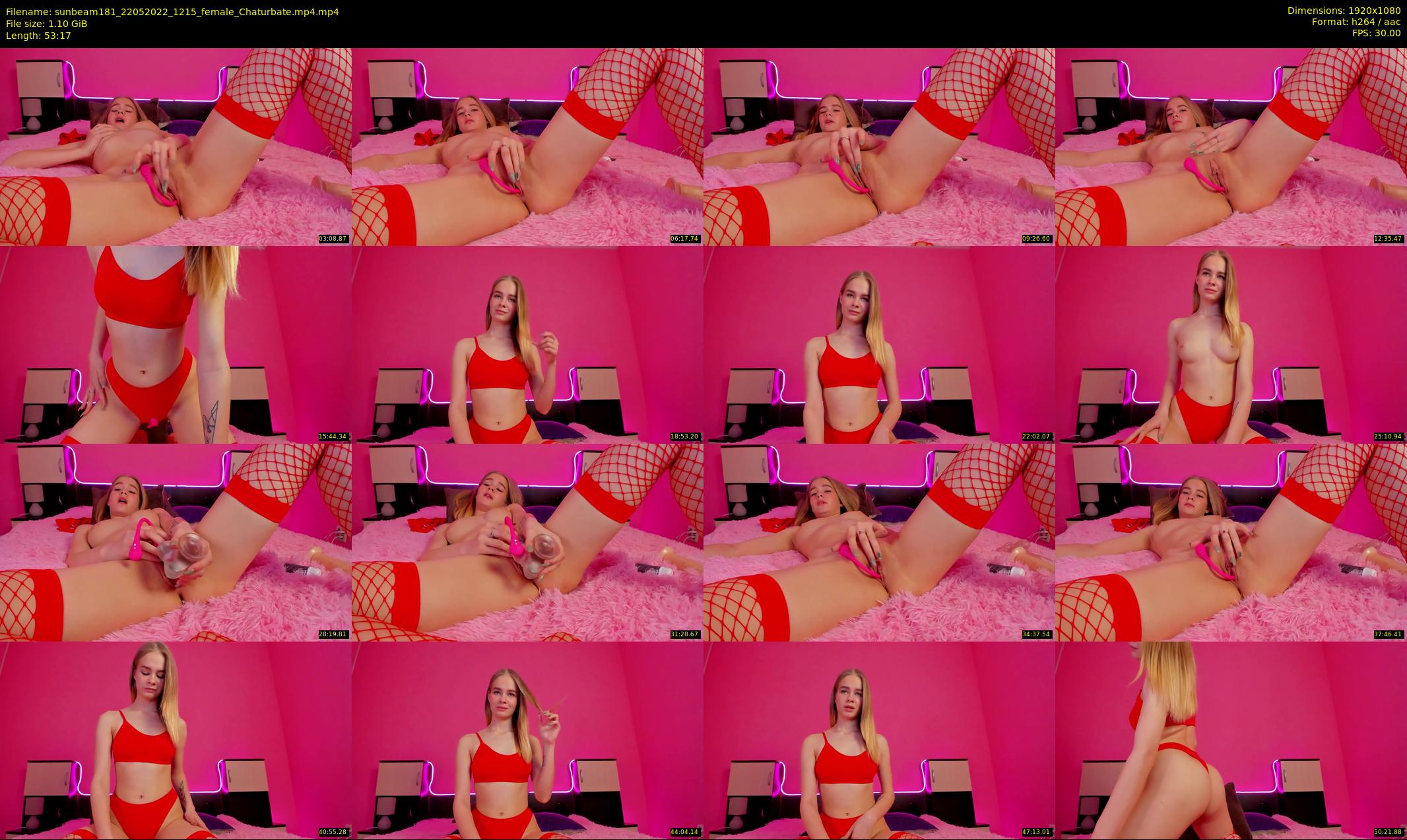 sunbeam181 — 54 minute Chaturbate female cam show recording, 1080p, May 22, 2022