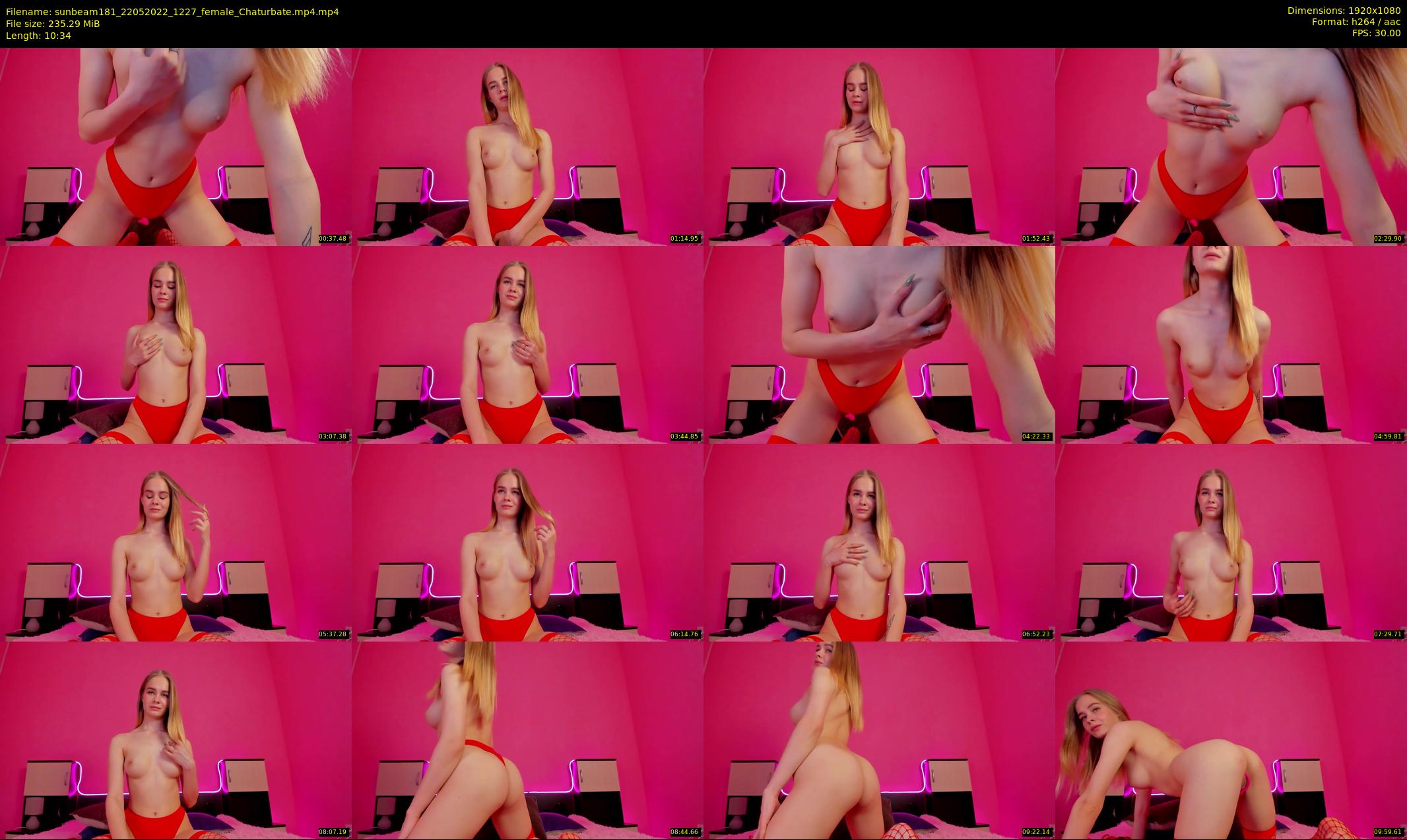 sunbeam181 — 11 minute Chaturbate female cam show recording, 1080p, May 22, 2022