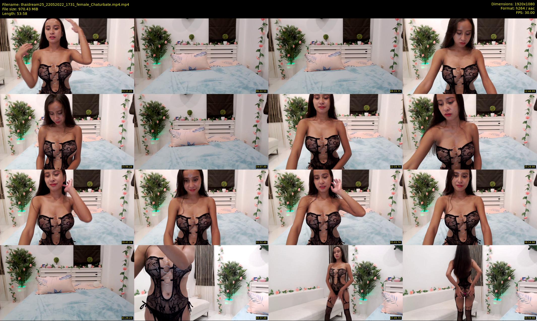 thaidream25 — 54 minute Chaturbate female cam show recording, 1080p, May 22, 2022