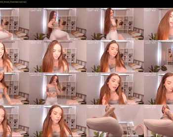 thisisamelia — 4 minute Chaturbate female cam show recording, 1080p, May 22, 2022