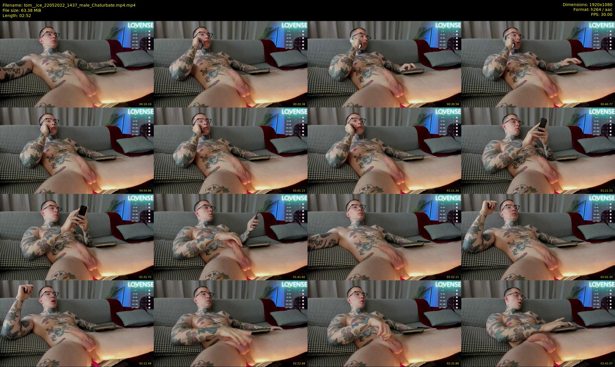 tom__ice — 3 minute Chaturbate male cam show recording, 1080p, May 22, 2022