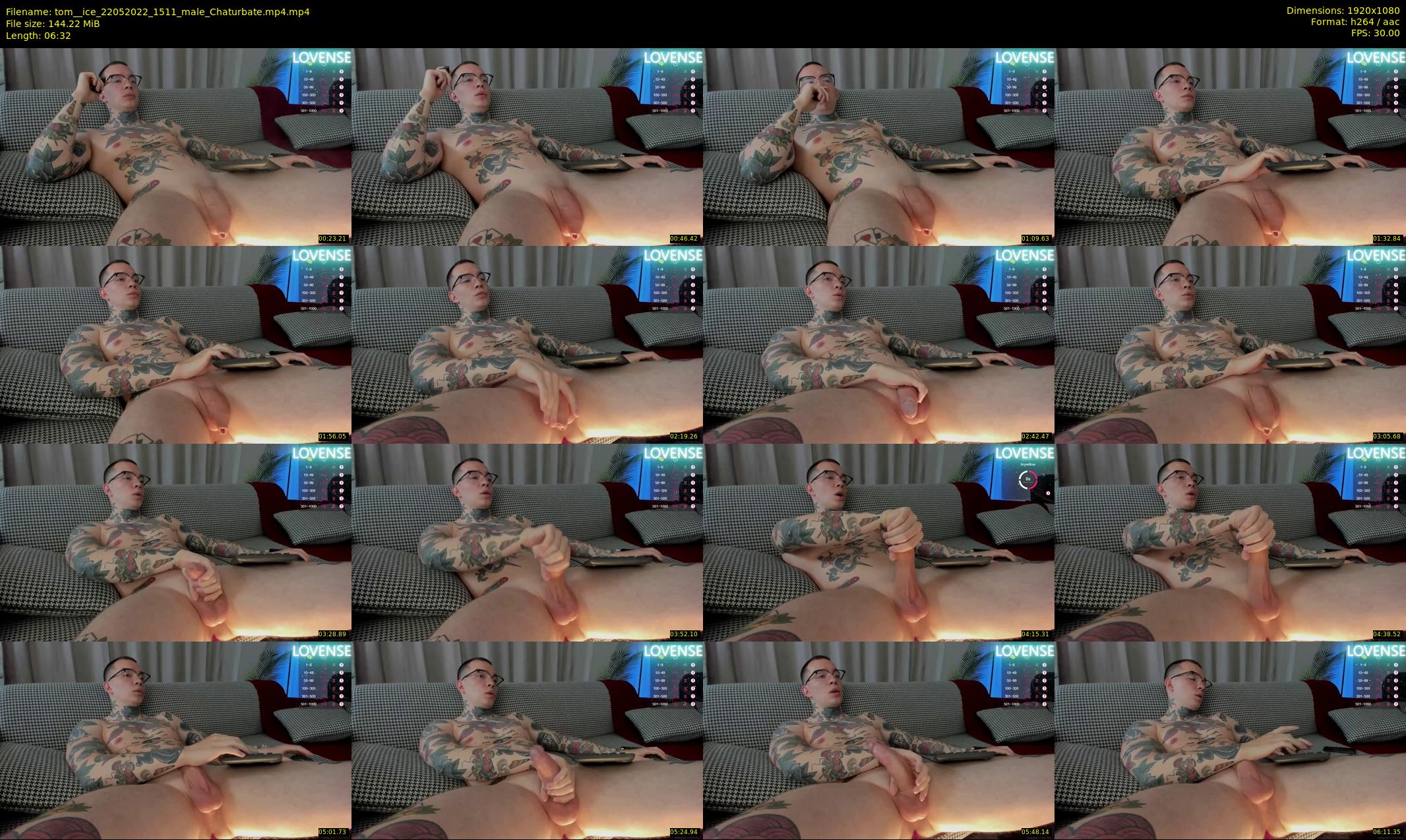 tom__ice — 7 minute Chaturbate male cam show recording, 1080p, May 22, 2022
