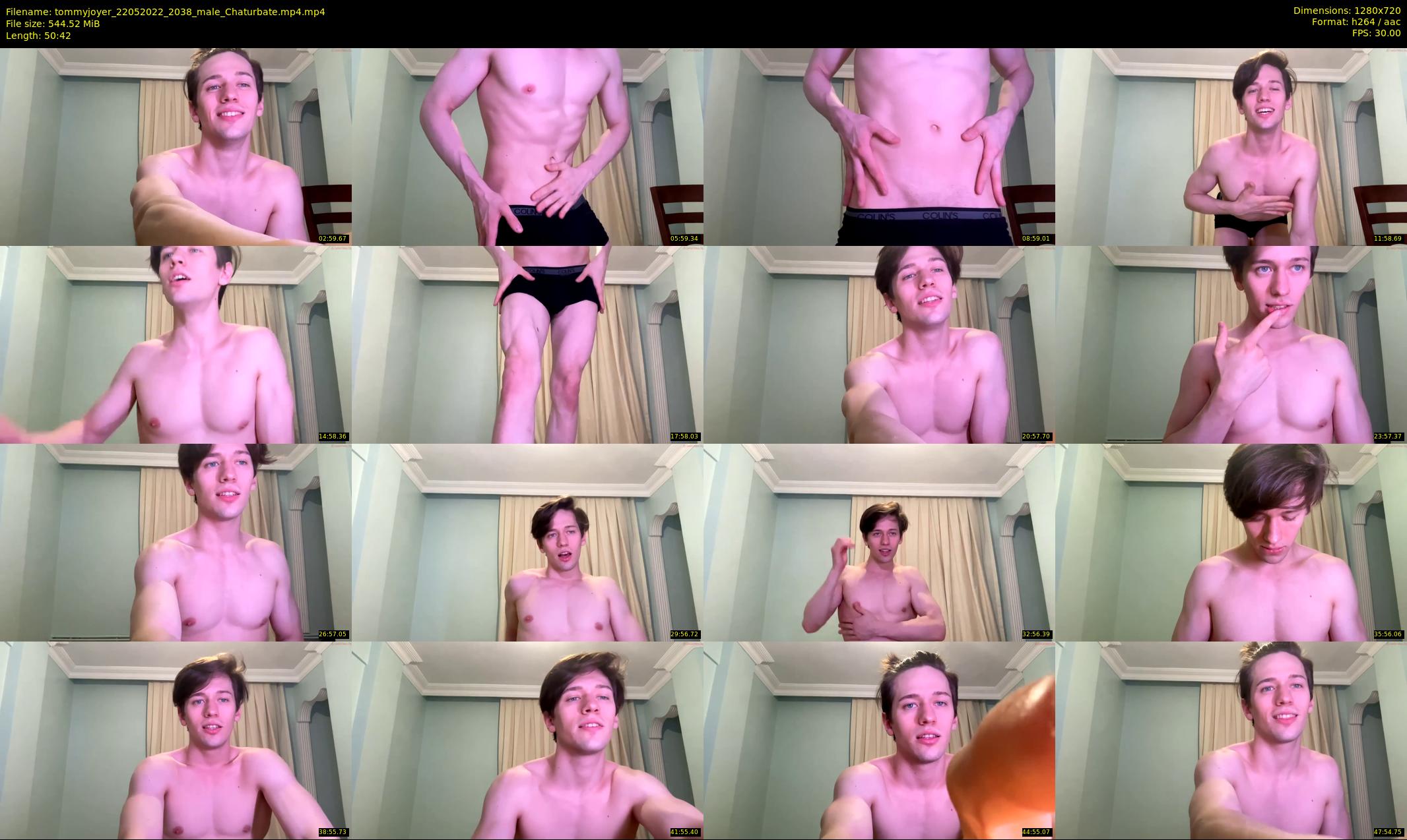 tommyjoyer — 51 minute Chaturbate male cam show recording, 720p, May 22, 2022