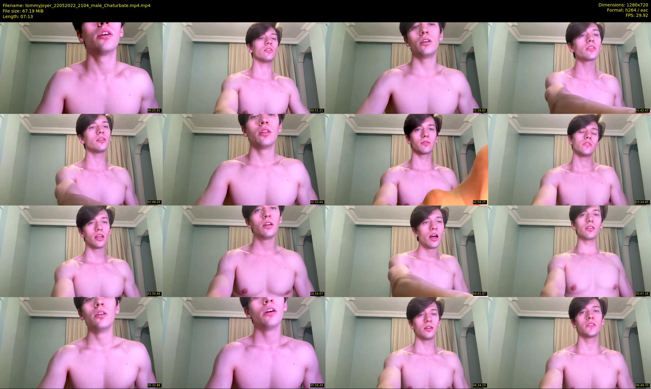 tommyjoyer — 8 minute Chaturbate male cam show recording, 720p, May 22, 2022
