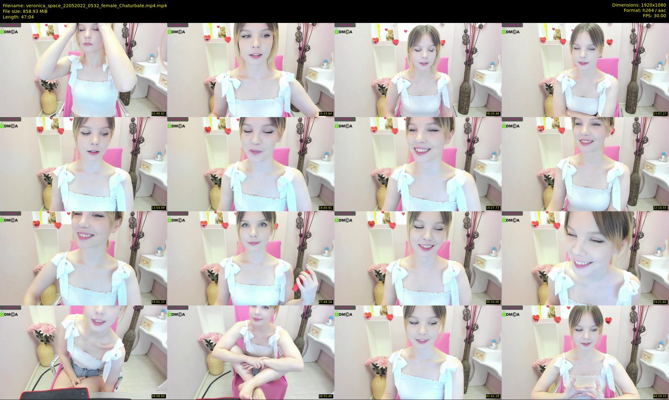 veronica_space — 48 minute Chaturbate female cam show recording, 1080p, May 22, 2022