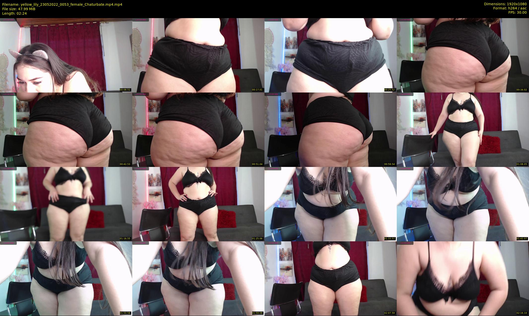 yellow_lily — 3 minute Chaturbate female cam show recording, 1080p, May 23, 2022