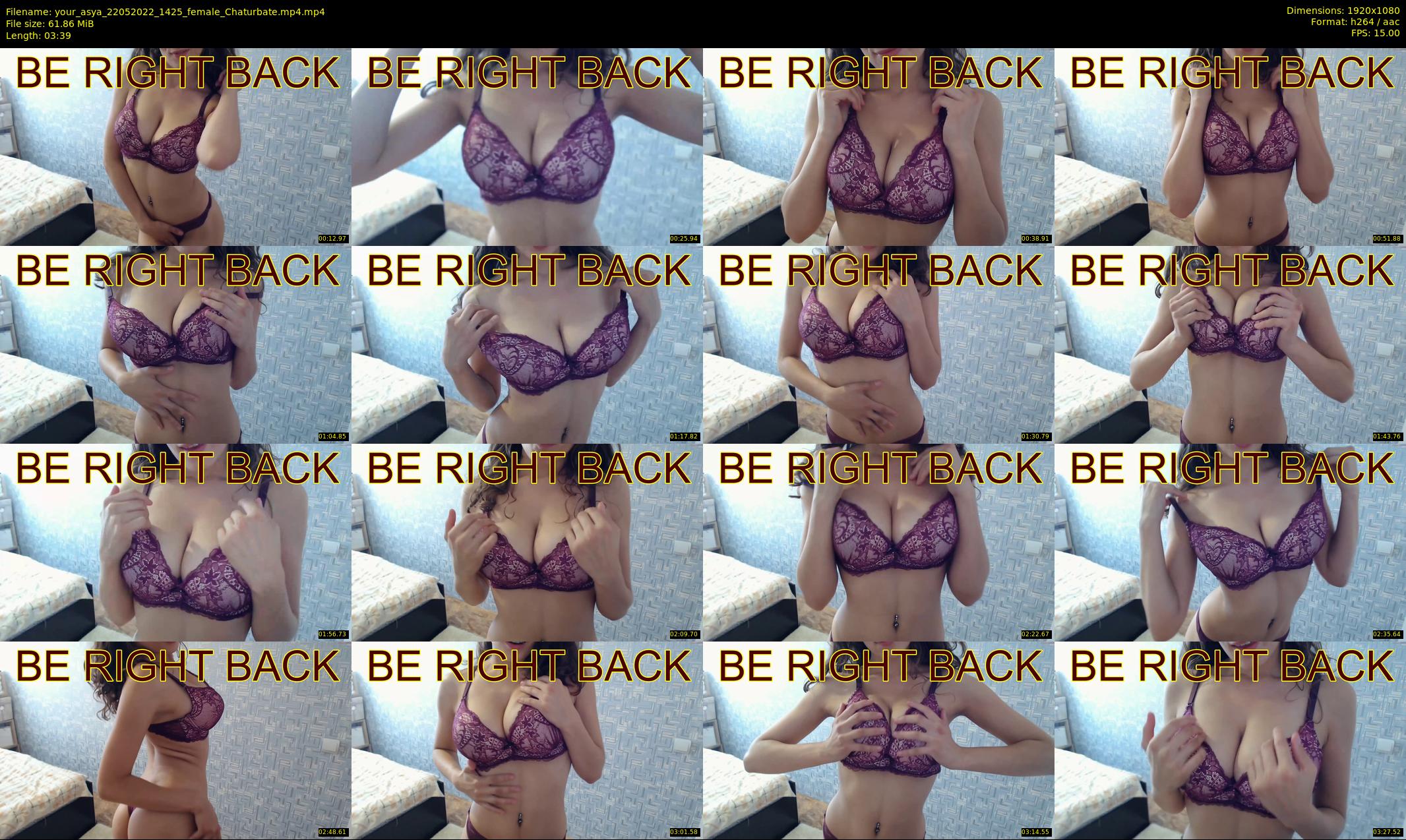 your_asya — 4 minute Chaturbate female cam show recording, 1080p, May 22, 2022