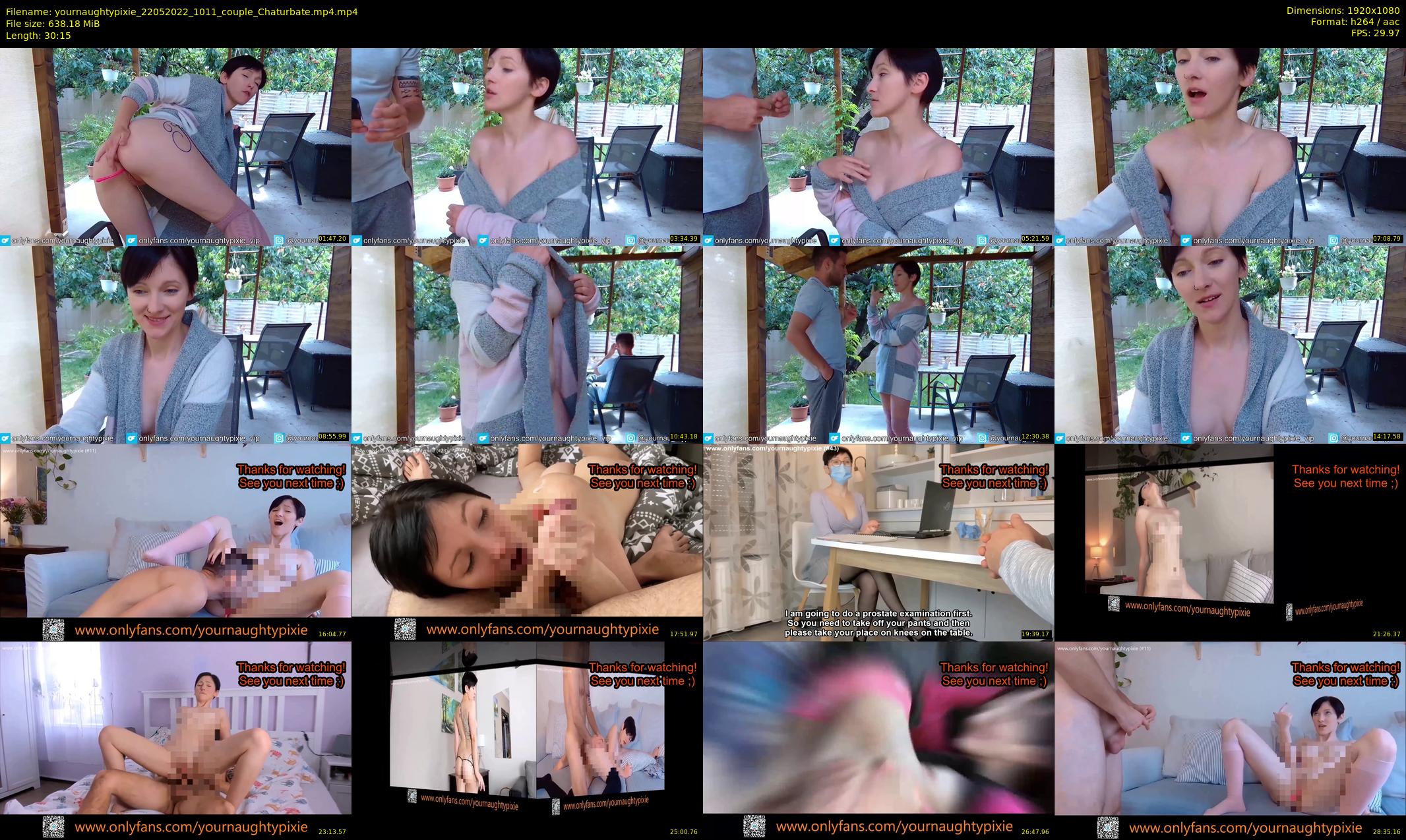 yournaughtypixie — 31 minute Chaturbate couple cam show recording, 1080p, May 22, 2022