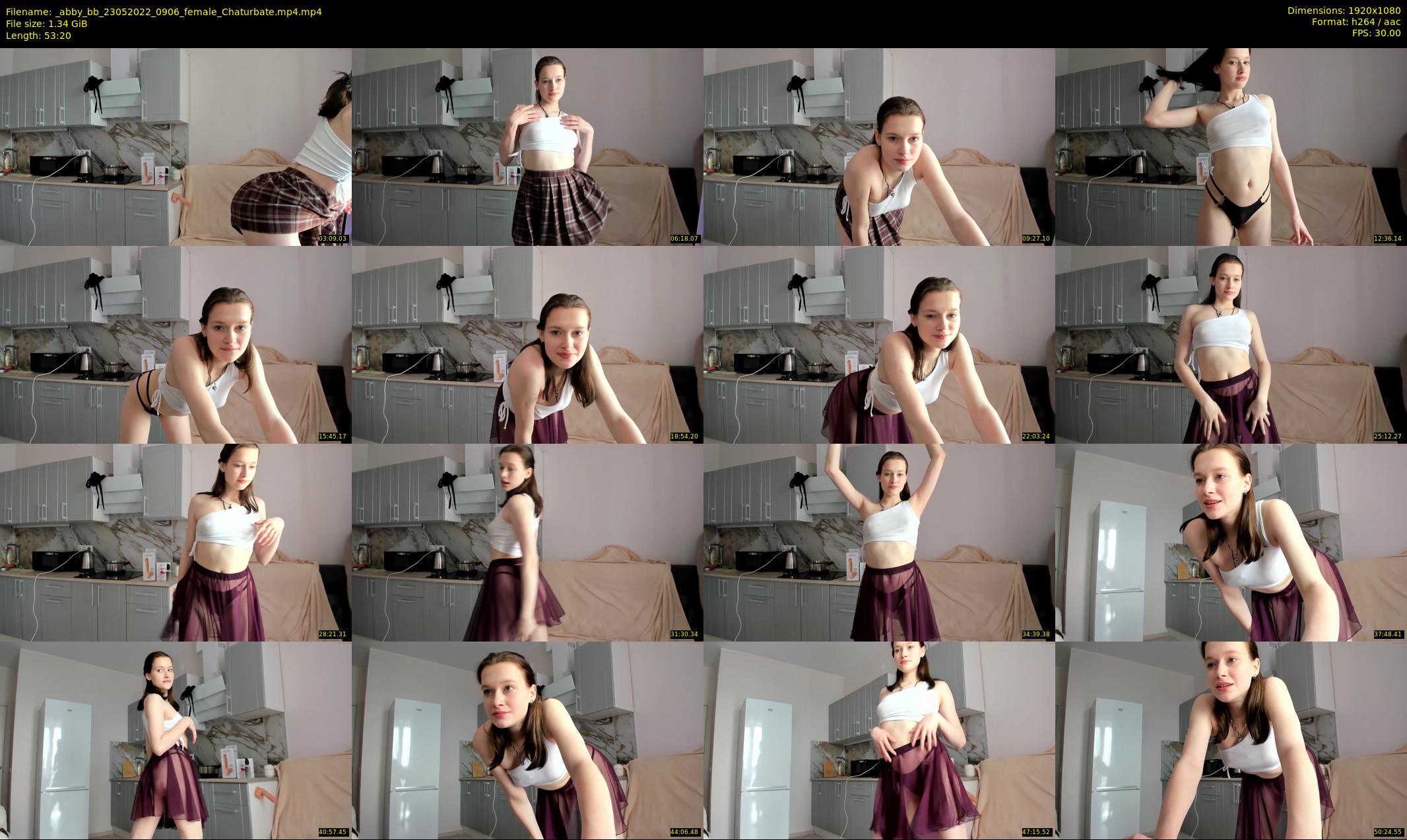 _abby_bb — 54 minute Chaturbate female cam show recording, 1080p, May 23, 2022