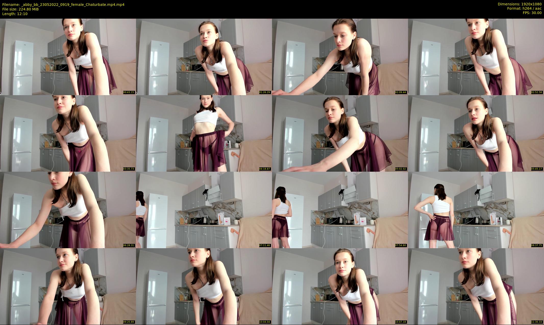 _abby_bb — 13 minute Chaturbate female cam show recording, 1080p, May 23, 2022