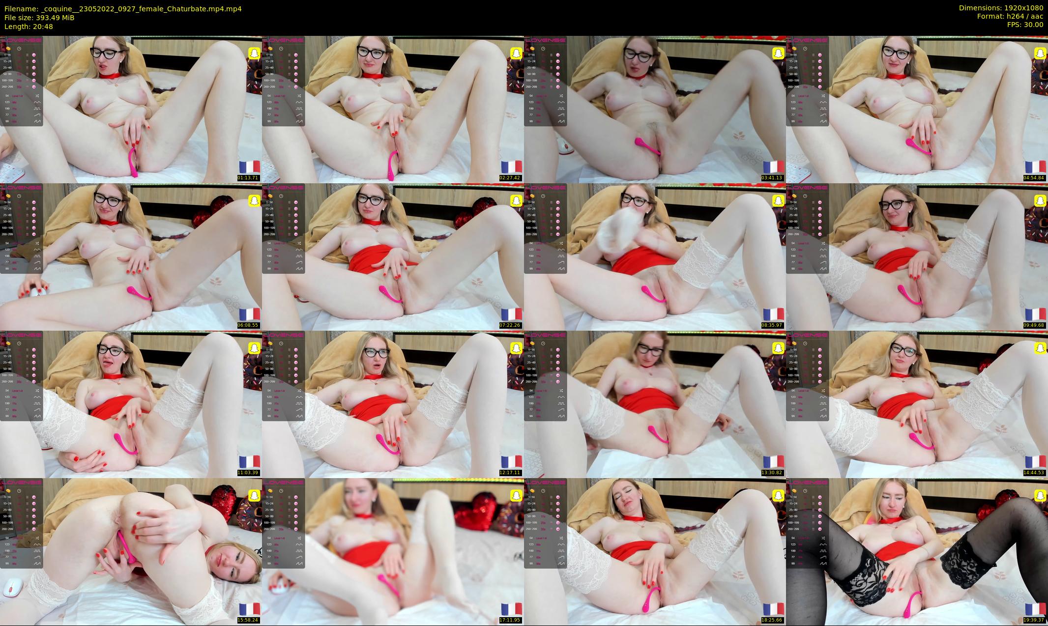 _coquine_ — 21 minute Chaturbate female cam show recording, 1080p, May 23, 2022