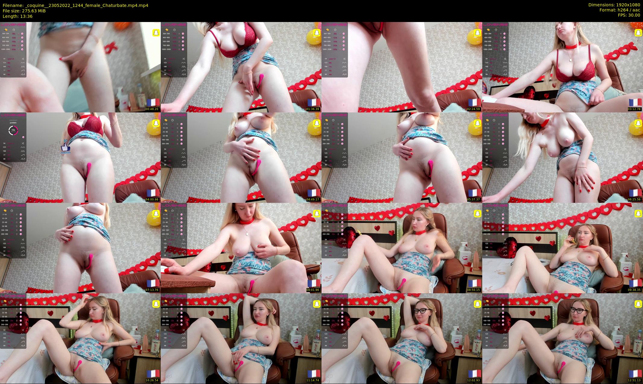 _coquine_ — 14 minute Chaturbate female cam show recording, 1080p, May 23, 2022